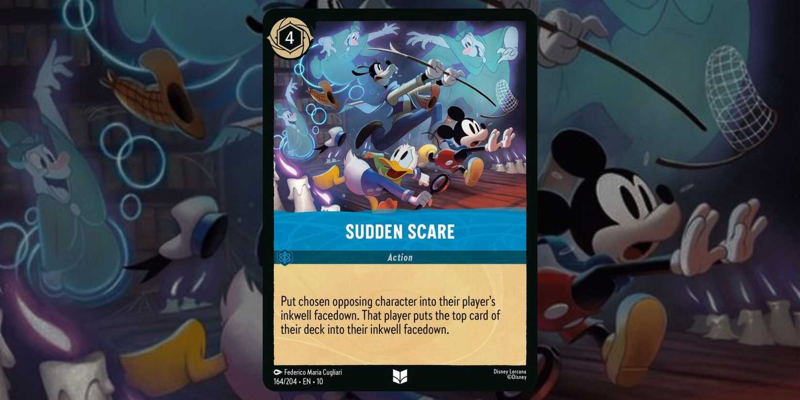 Sudden Scare card 164 Disney Lorcana Whispers in the Well
