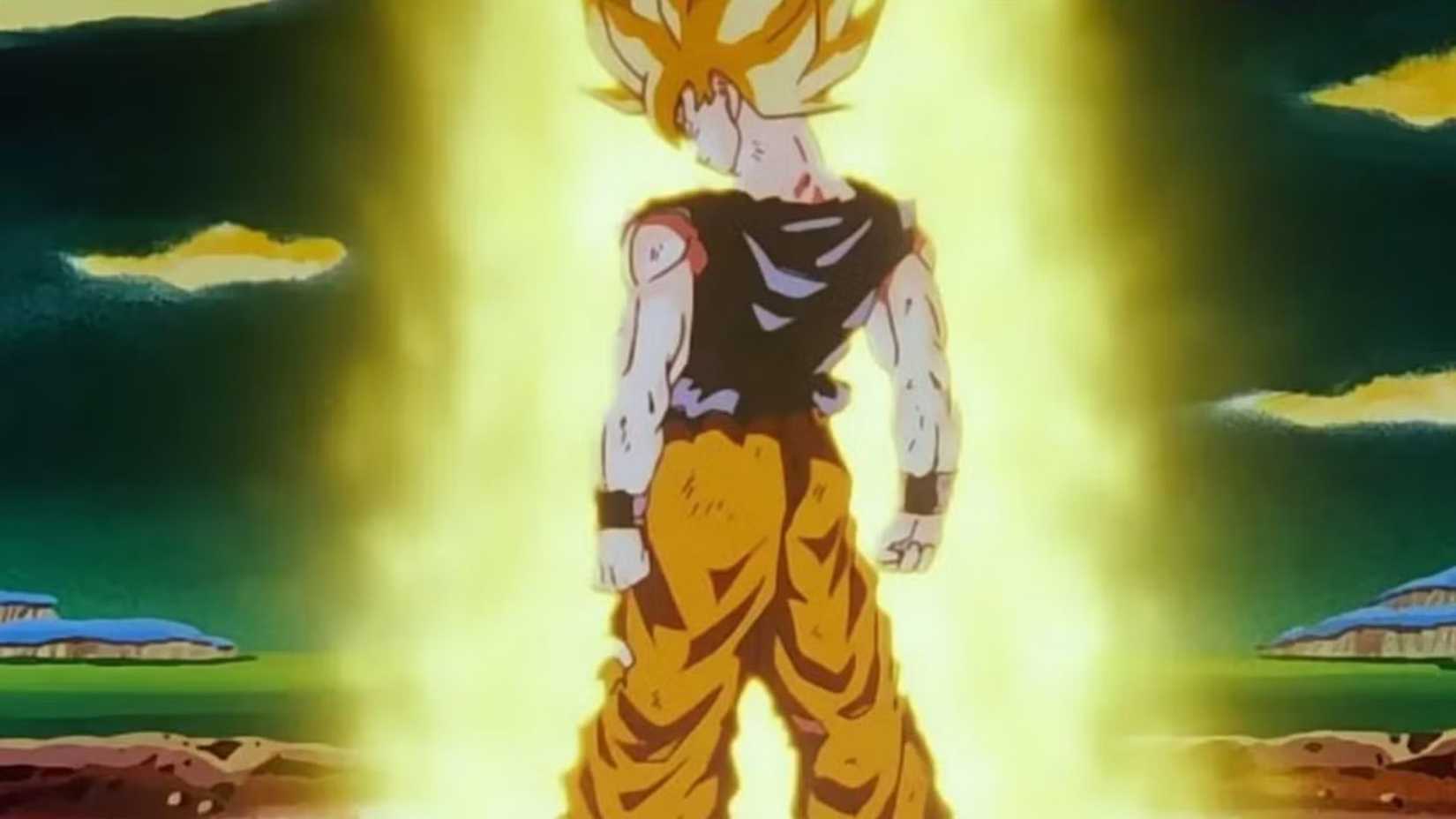 Super Saiyan Goku as seen in Dragon Ball Z