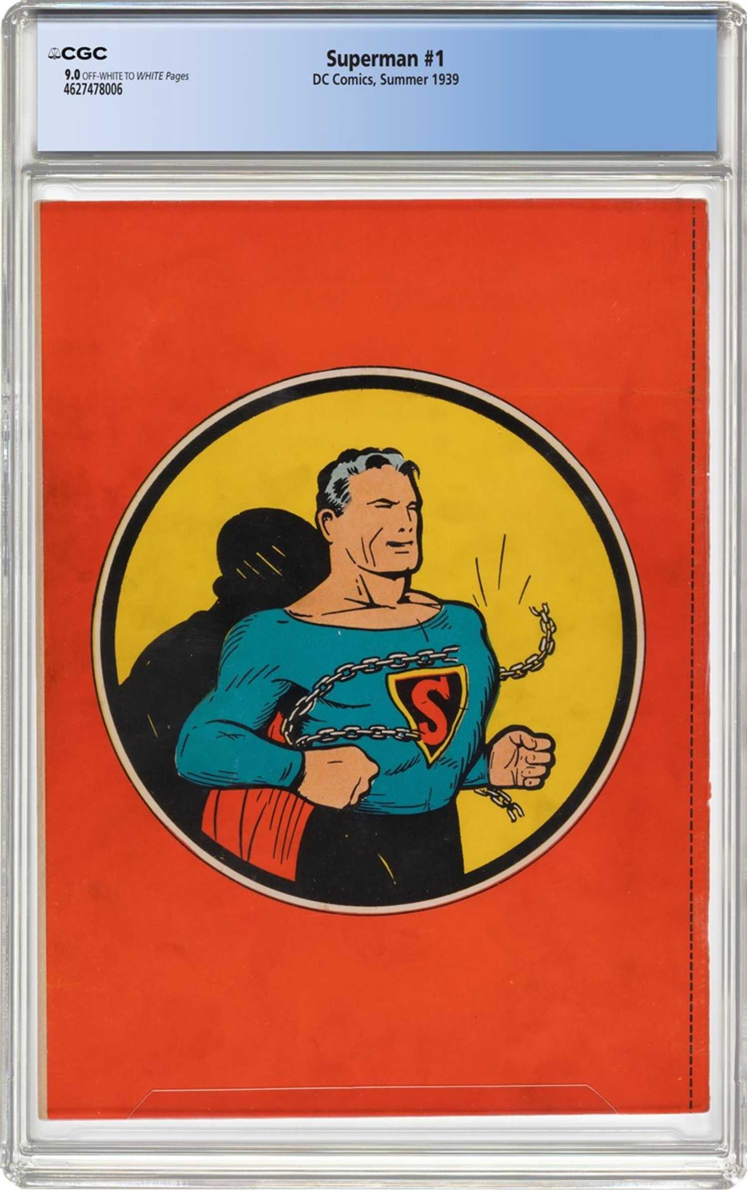 Superman #1 CGC grade-1