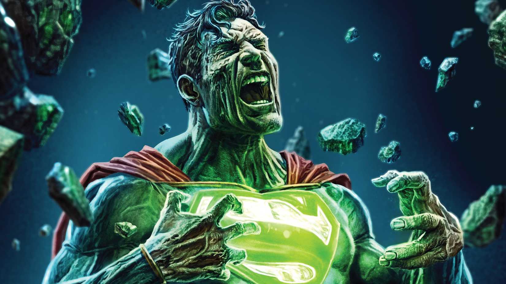 Superman #5 Kryptonite screaming in pain