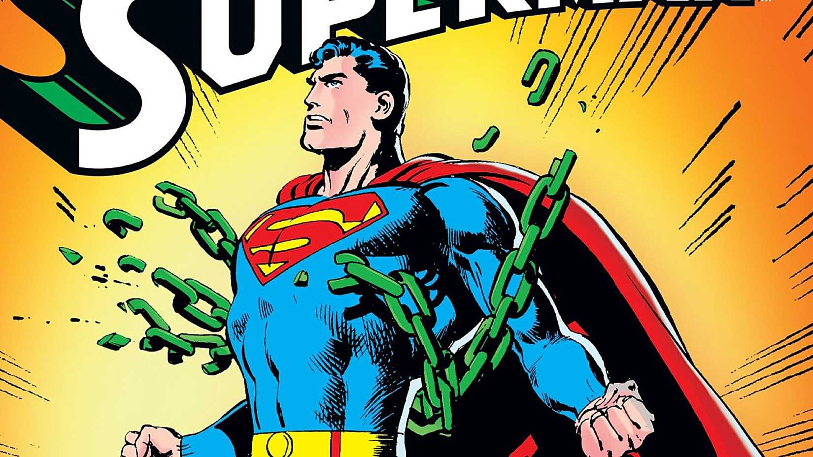 Superman Kryptonite breaking chains