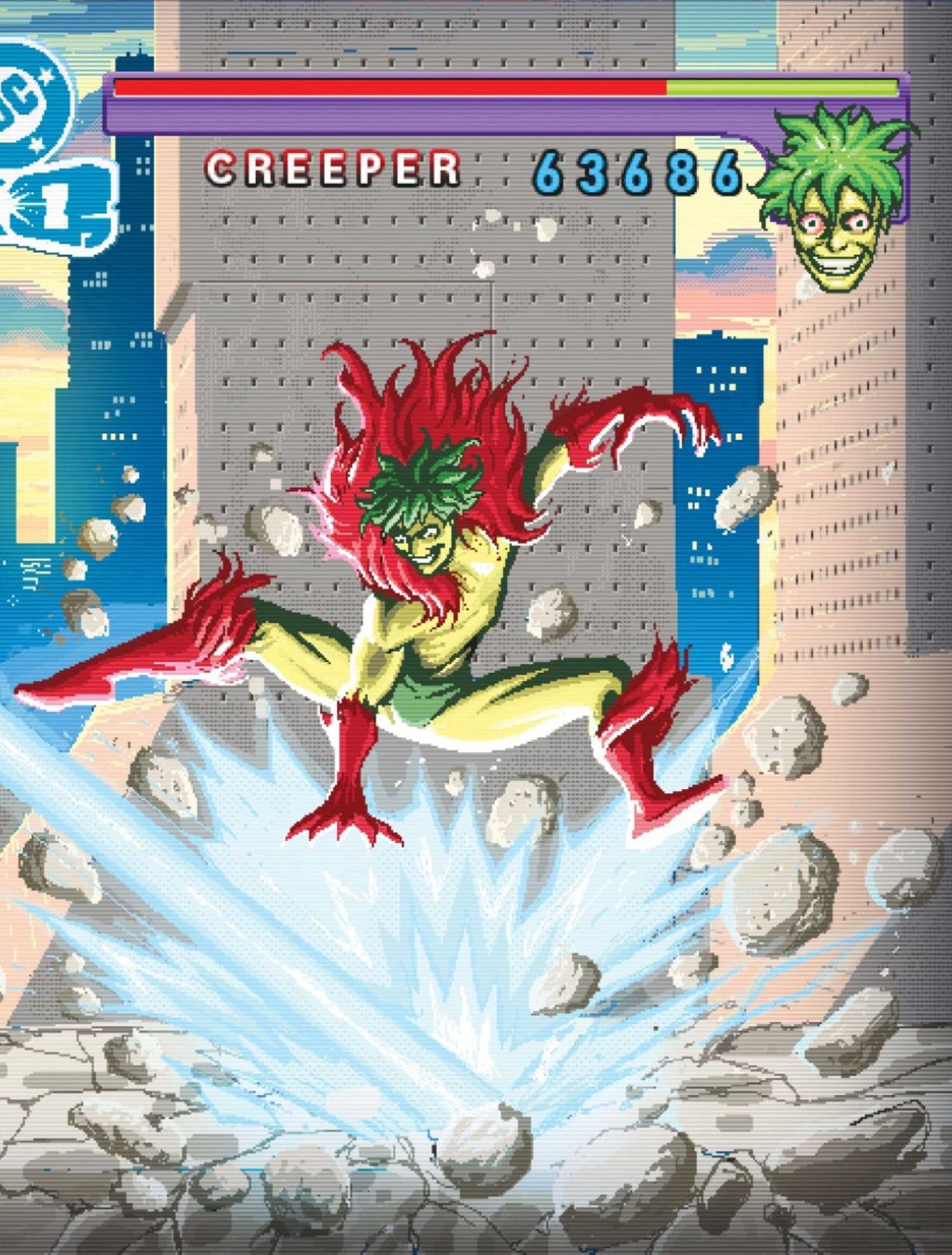 Superman Love special with Creeper and Live Wire variant cover 2