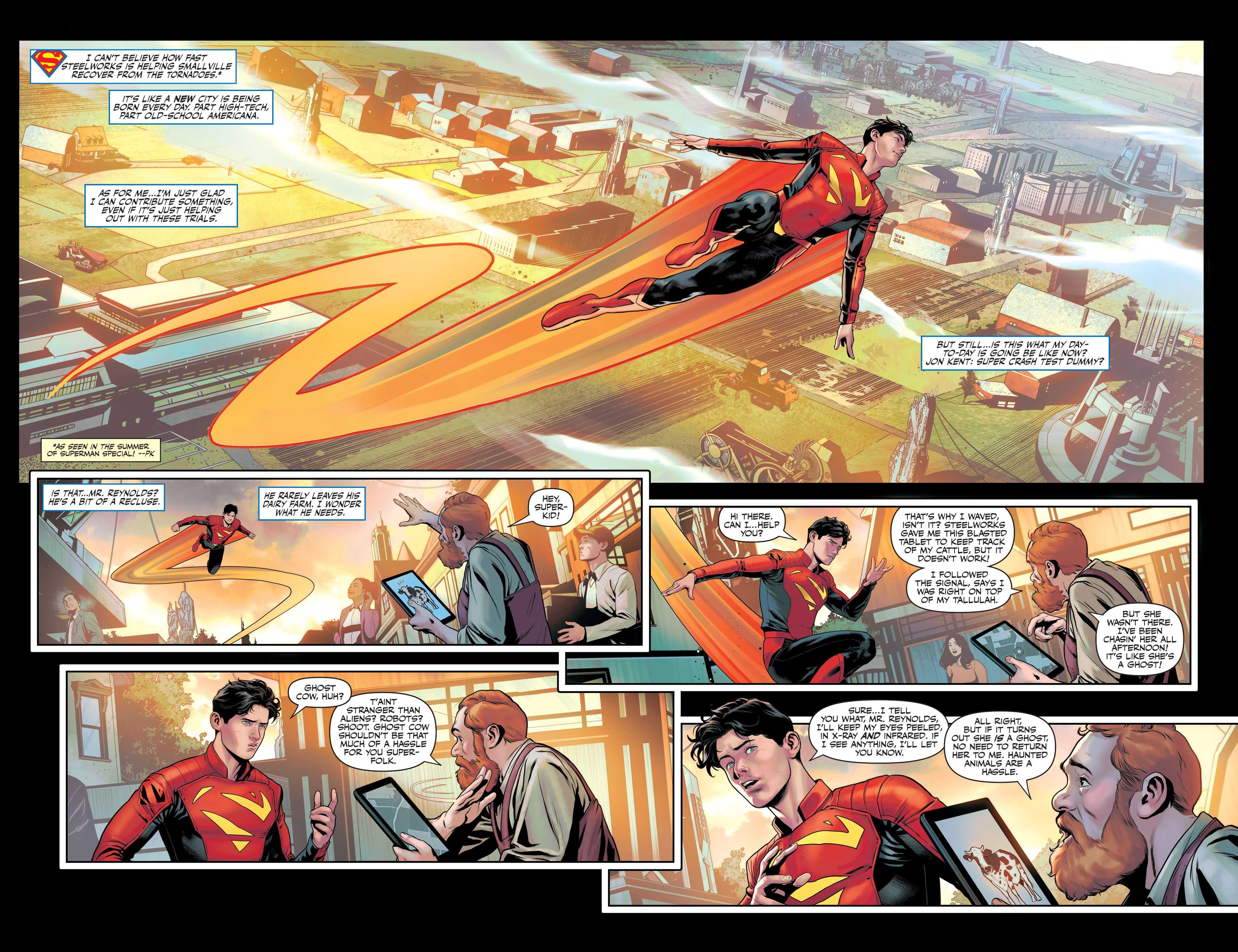 Inertron After 82 Years, Superman Neutralizes His Kryptonite Weakness