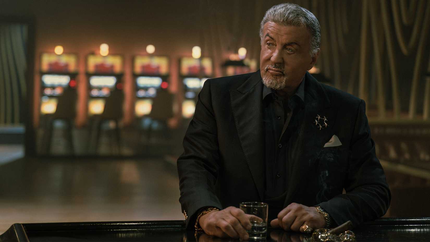 Sylvester Stallone as Dwight Manfredi in Tulsa King, episode 10, season 3