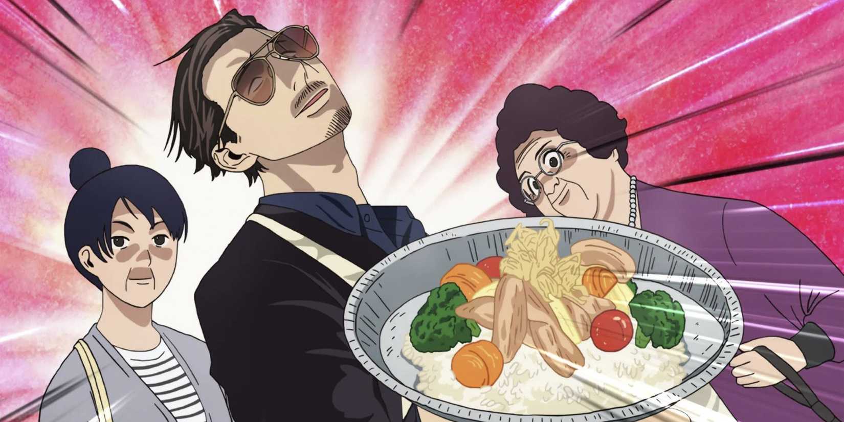 Tanto presenting a succulent meal in Way of the Househusband