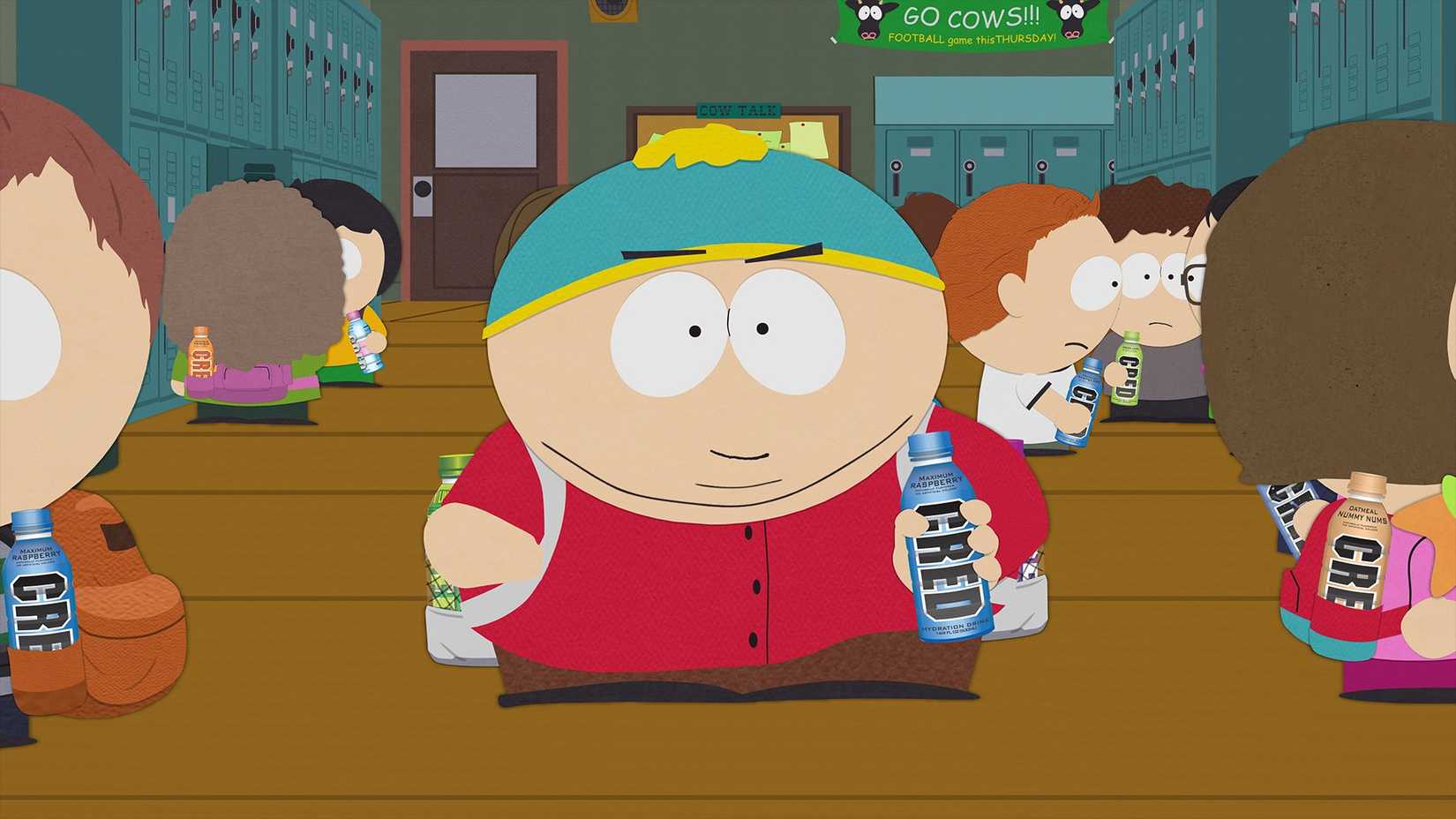 8 TV Shows That Trolled Fans 6 Cartman walking through school with a bottle of