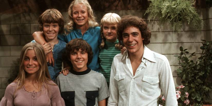 The cast members of The Brady Bunch