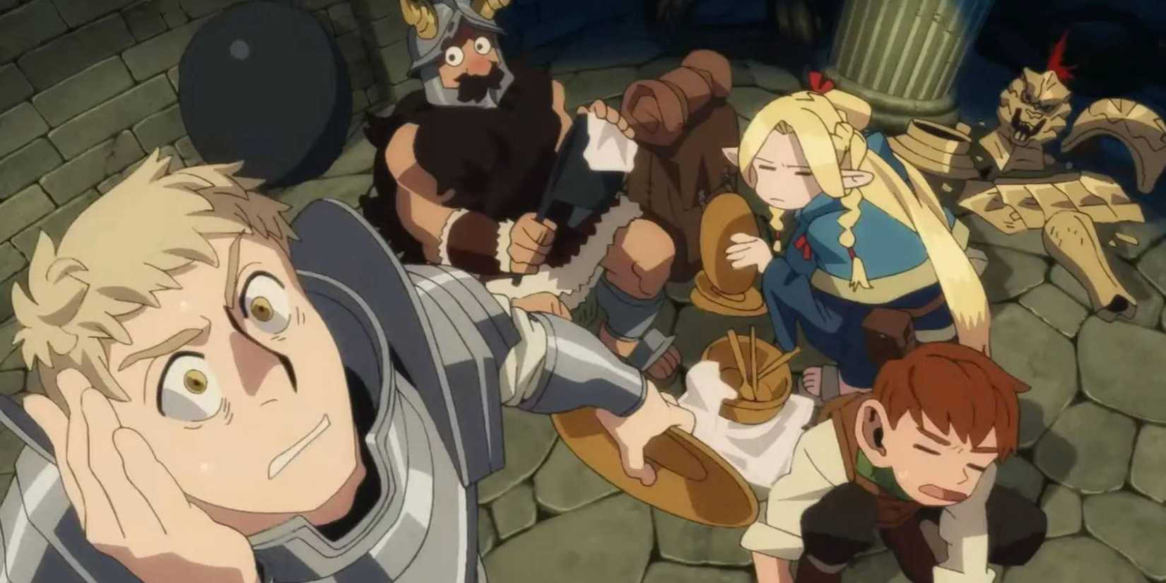 The central characters in Delicious in Dungeon