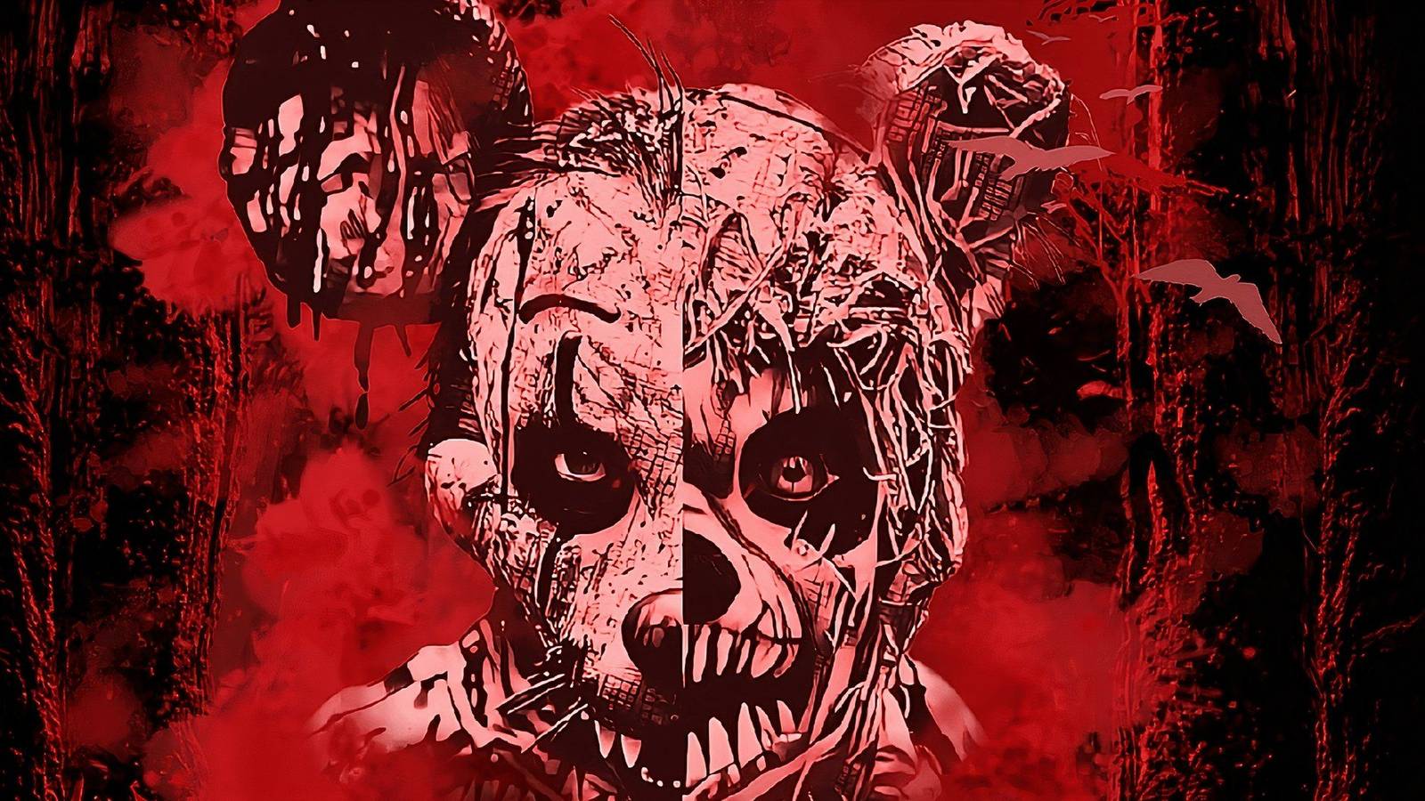 The Dark Domain: Mickey vs. Winnie movie poster cropped