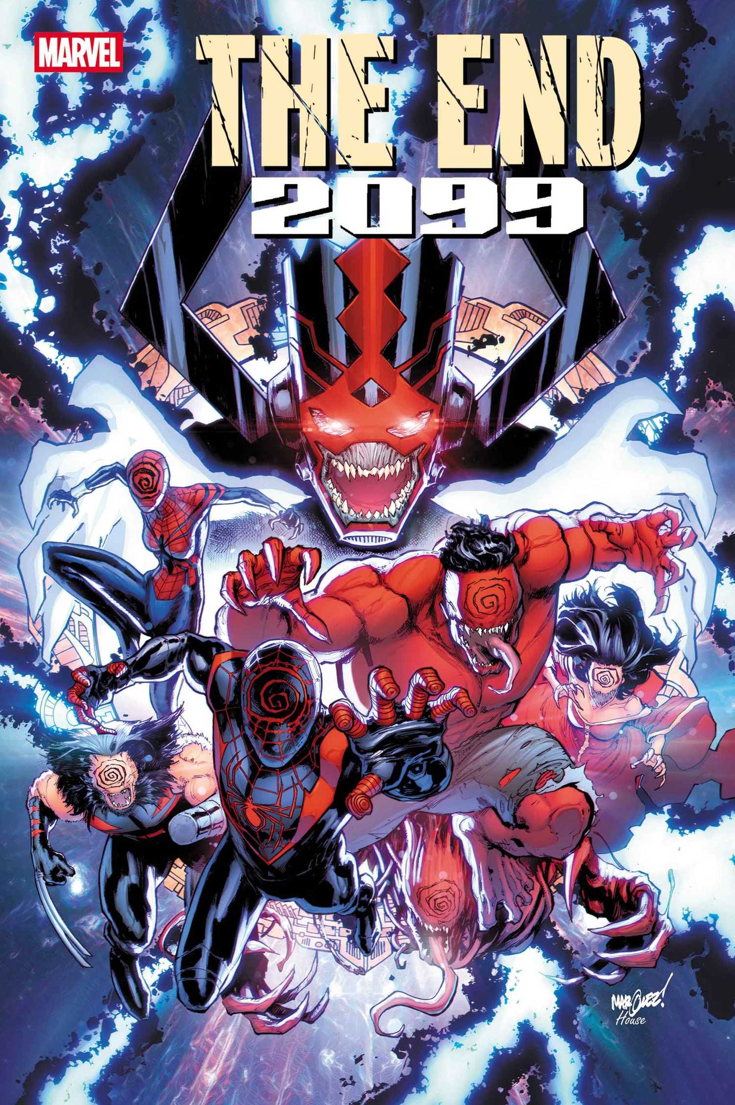 the end 2099 3 cover, showing new galactus abyssus