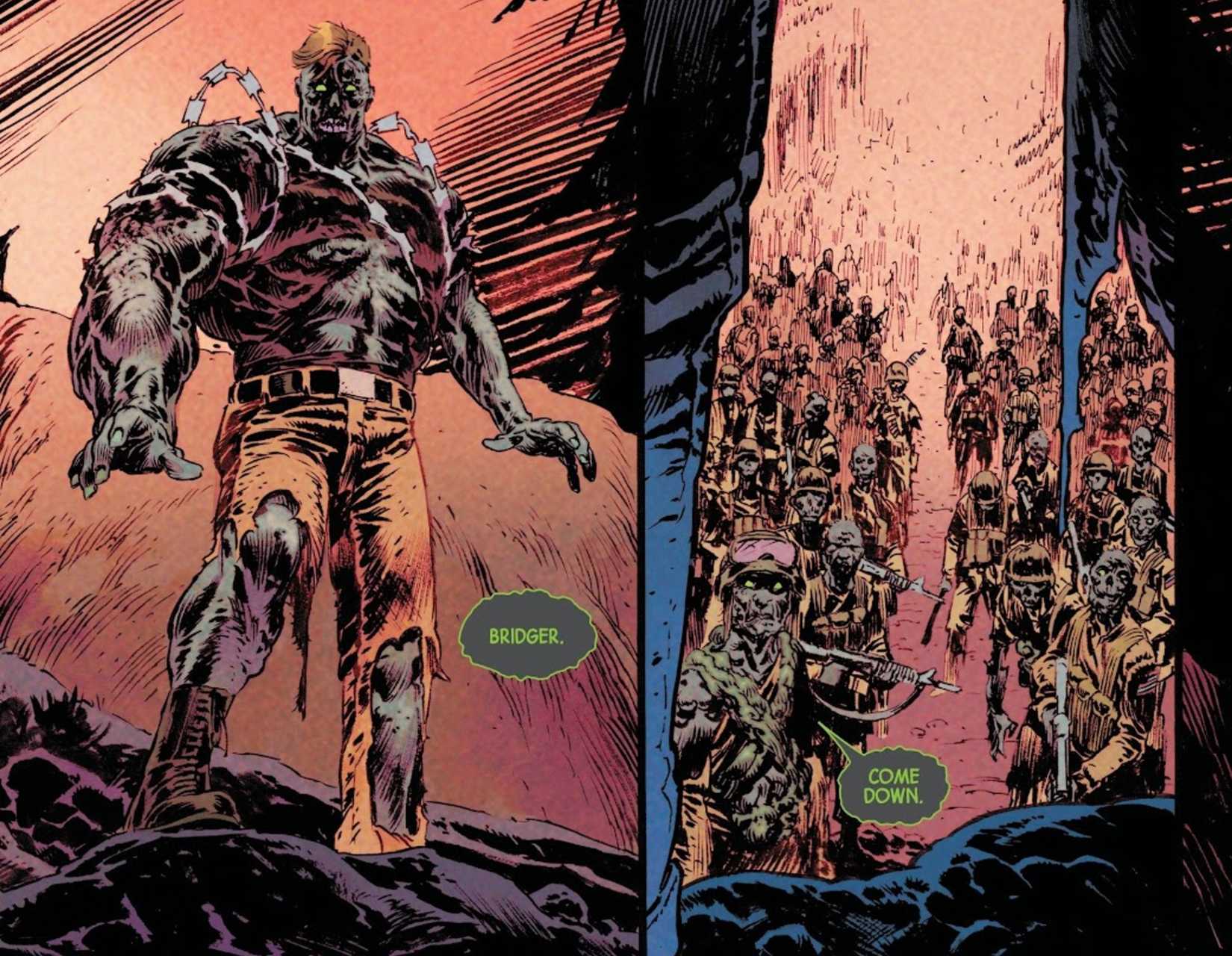 the infernal hulk transforms a soldier into a monster 2