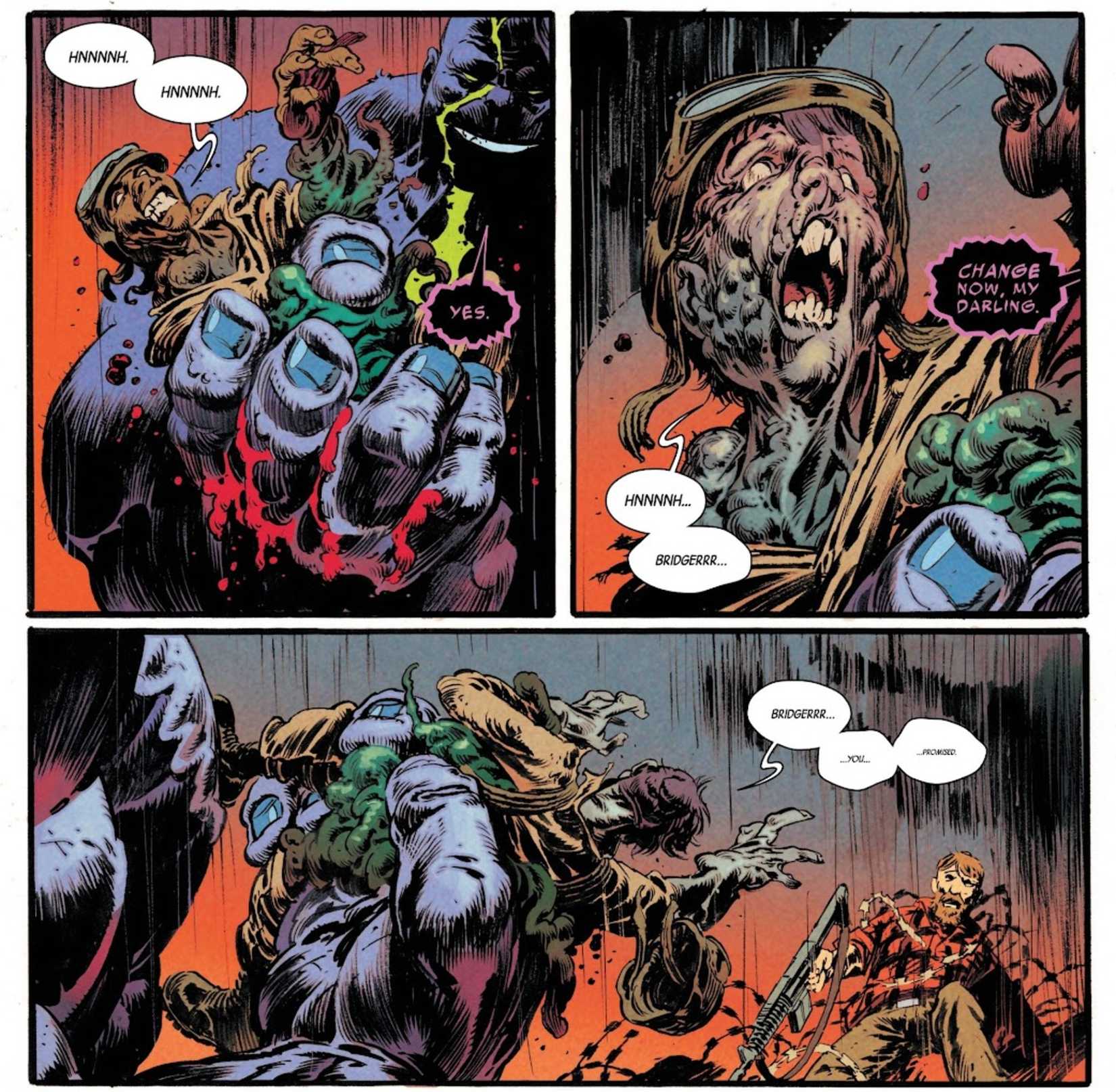 the infernal hulk transforms a soldier into a monster 3