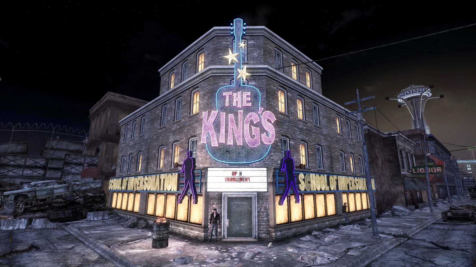 A Escola de Impersonação dos Kings em Fallout New Vegas