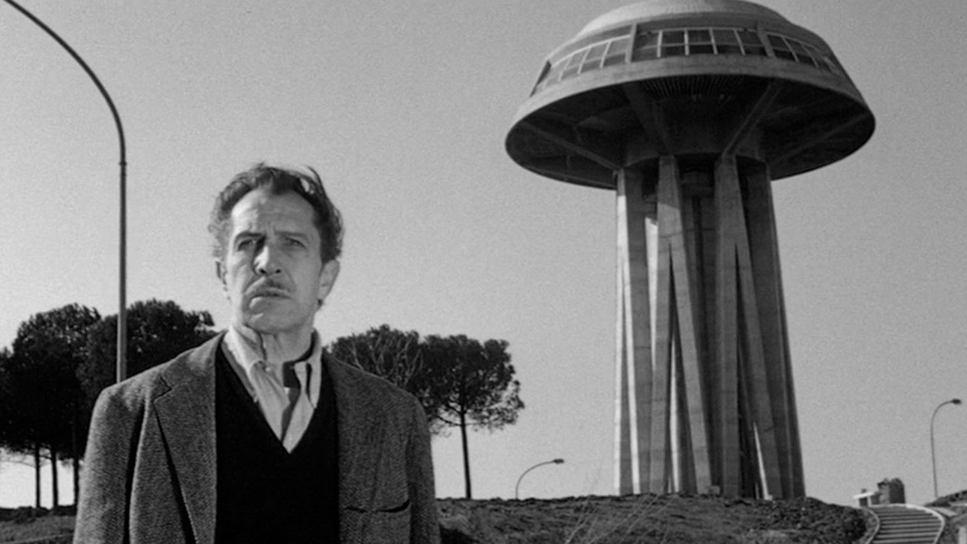 Vincent Price dall'aspetto triste ne The Last Man on Earth