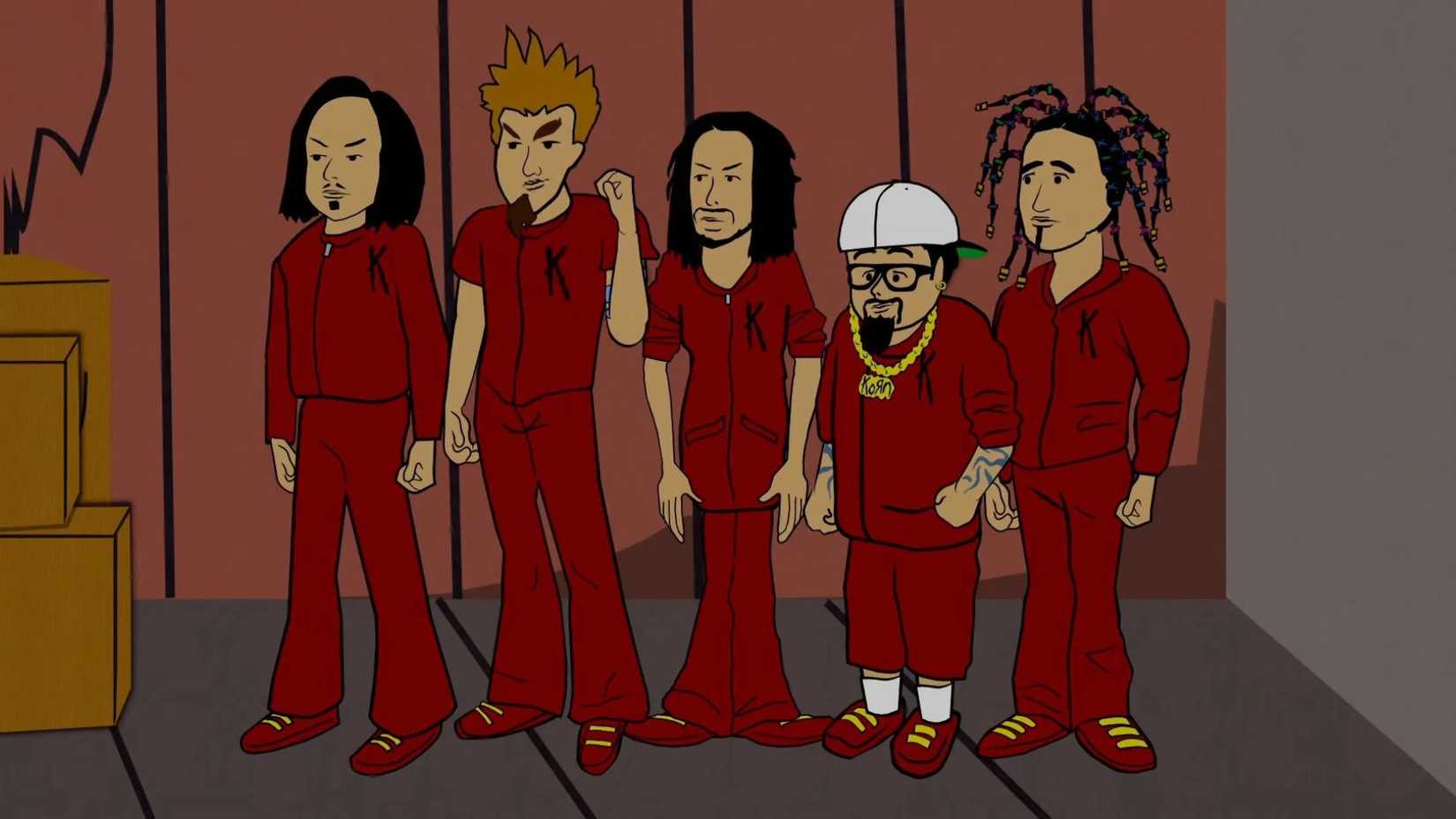 A banda Korn em South Park