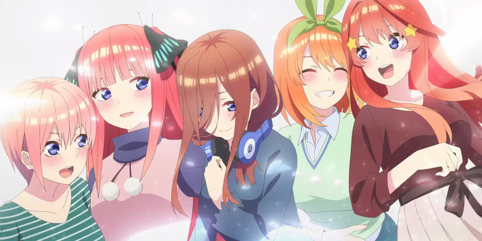 The Quintessential Quintuplets anime girls