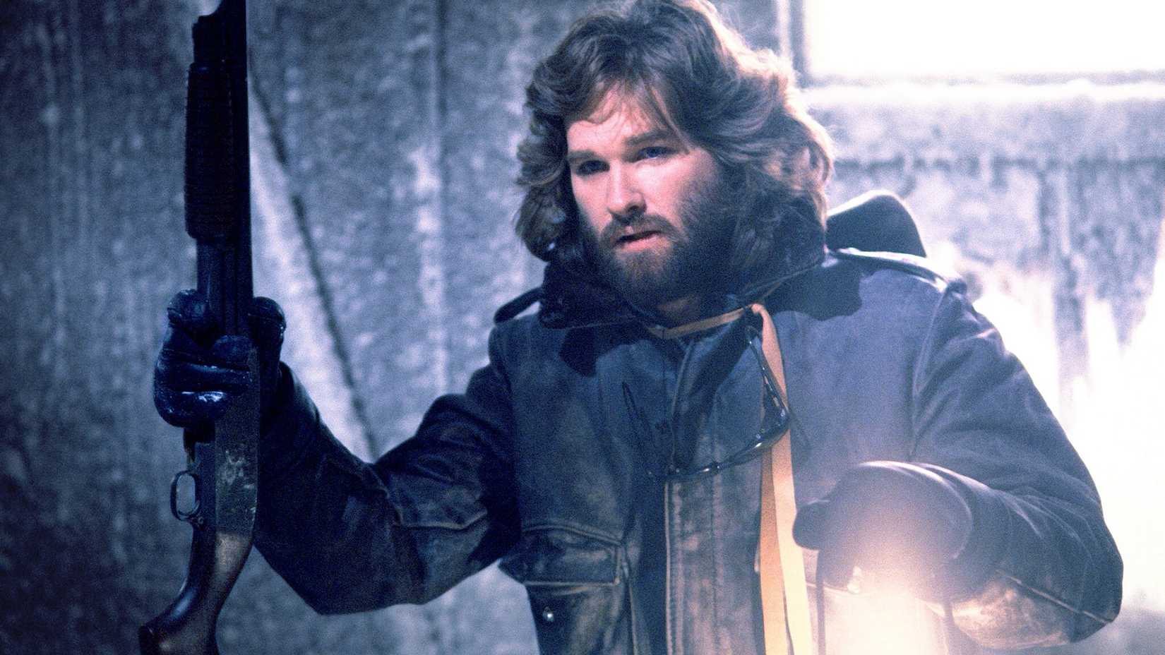 Kurt Russell em cena de O Enigma de Outro Mundo