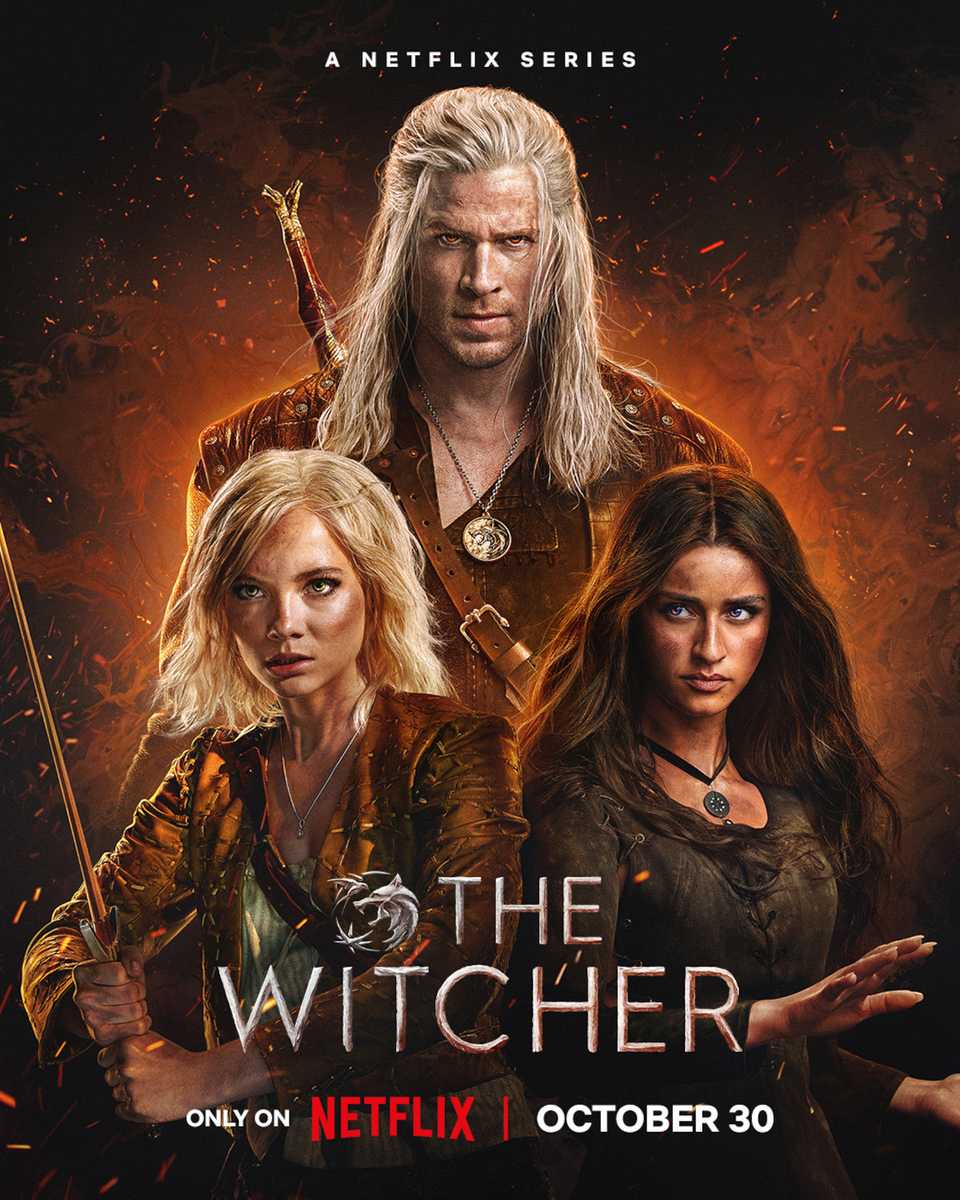 The Witcher Updated S4 Netflix Poster