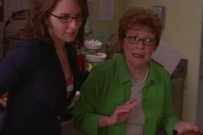 Tina Fey and Anita Gillette in 30 Rock episode The Moms