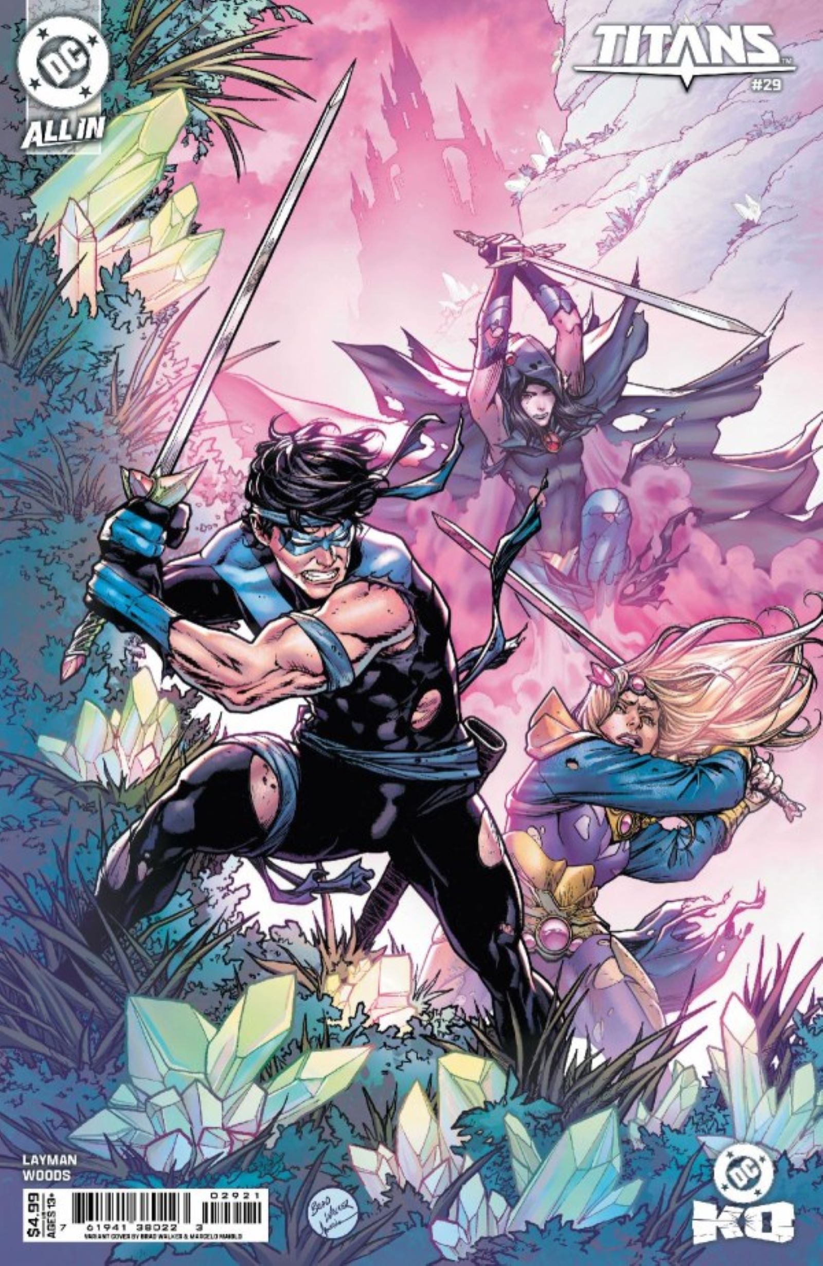 Nightwing con costume sgualcito
