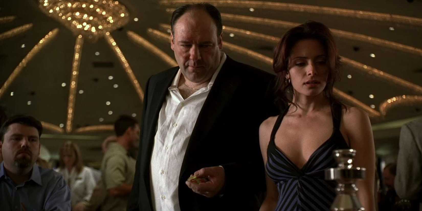 Tony Soprano em um cassino em