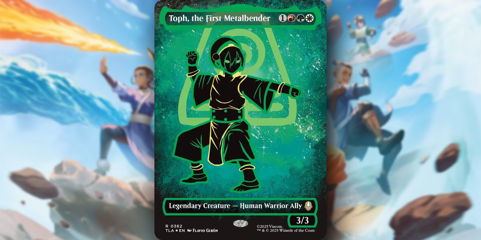 Toph The First Metalbender MTG Card