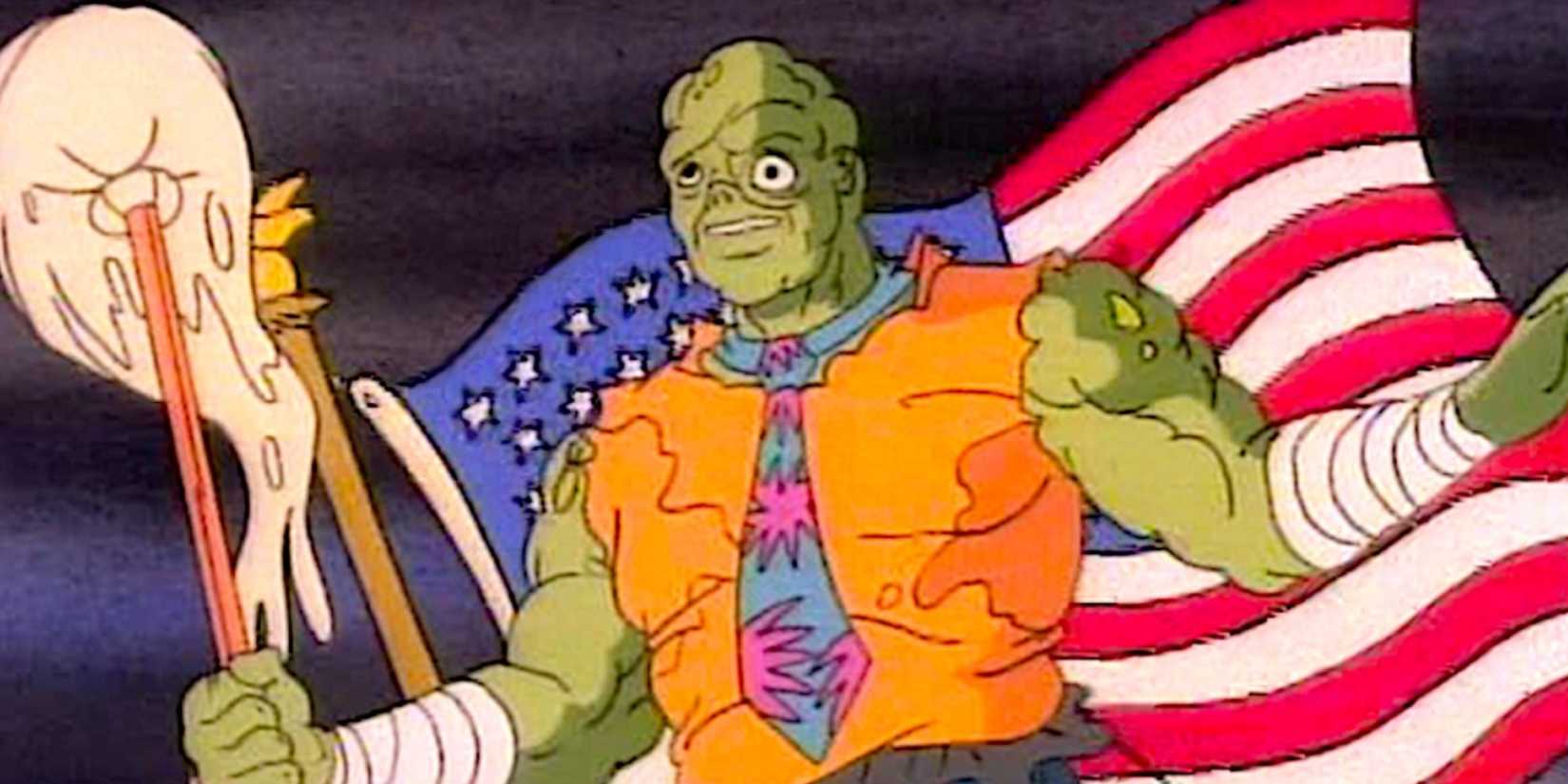 Toxie no desenho Toxic Crusaders