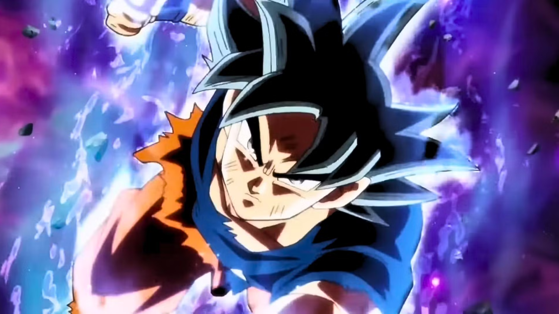Ultra Instinct Goku as seen in Dragon Ball Super