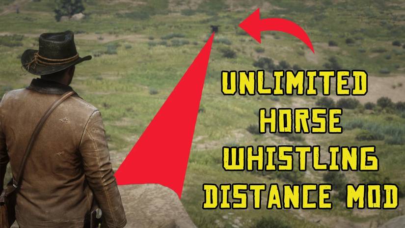 Unlimited Horse whistling distance rdr2 mod