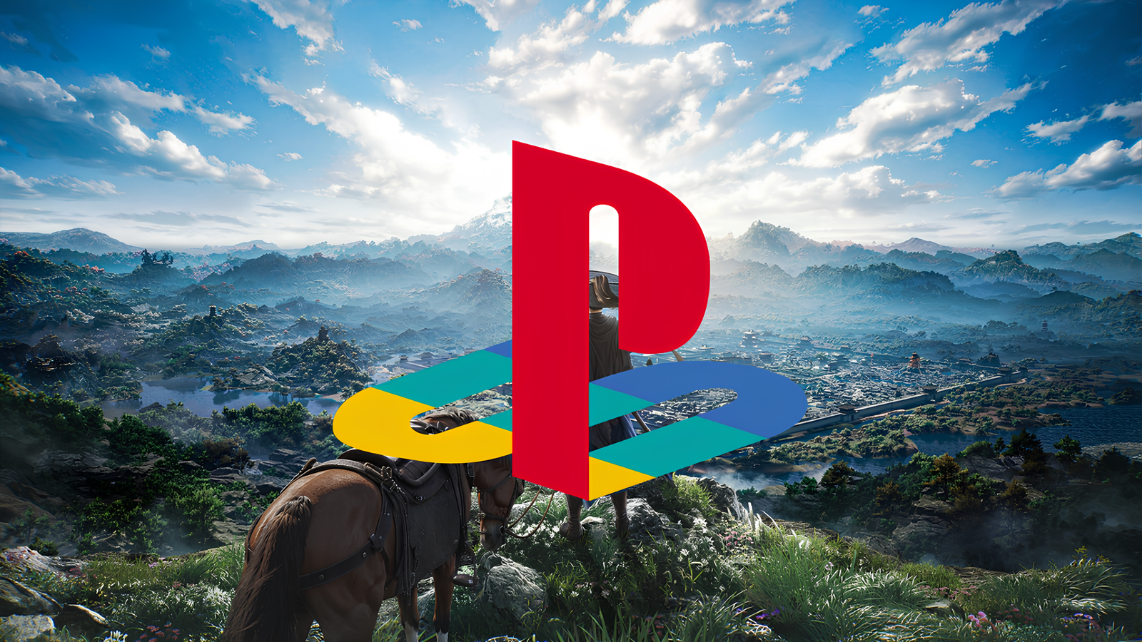 Where Winds Meet background with a PlayStation logo across the top