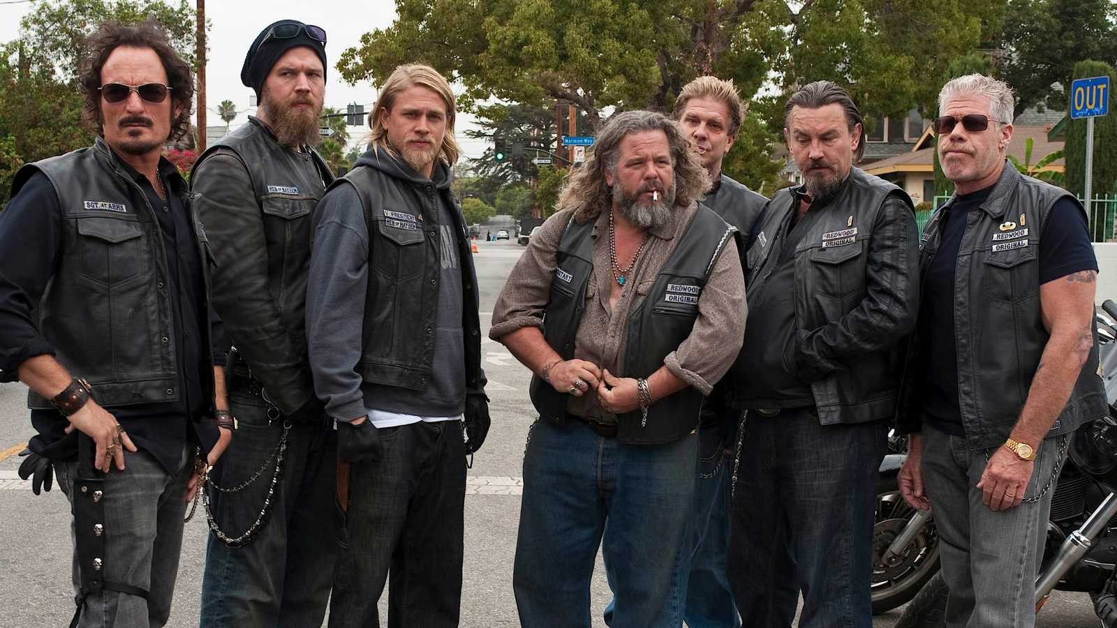 Scena di Hale ucciso in Sons of Anarchy