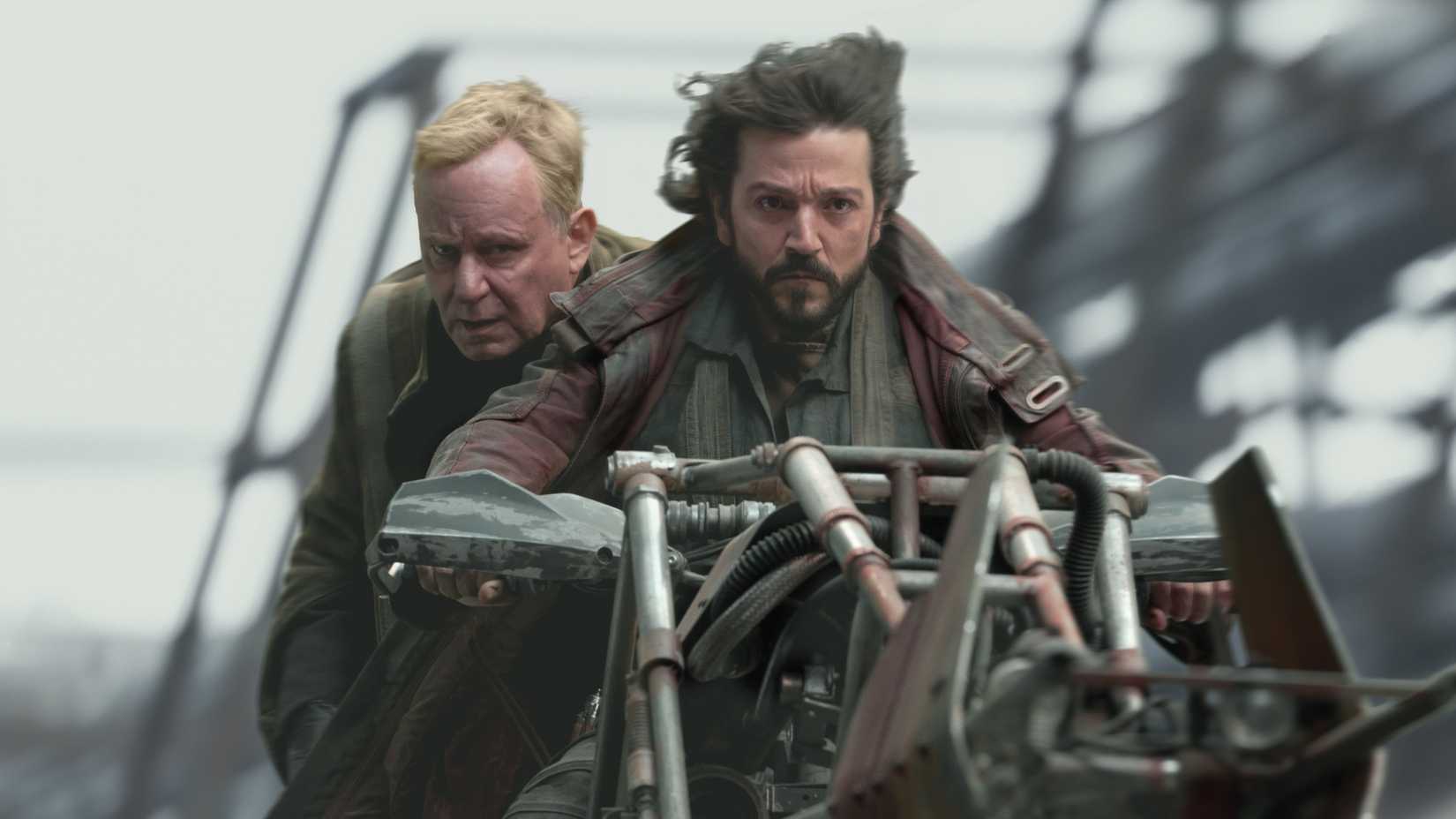 Cassian Andor e Luthen Rael em Andor.