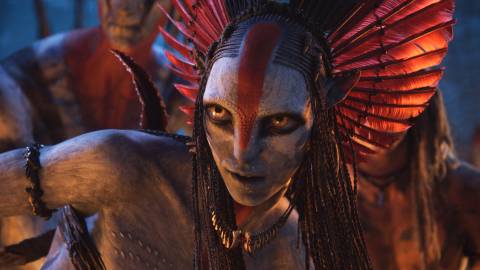 Varang looking serious in Avatar Fire and Ash