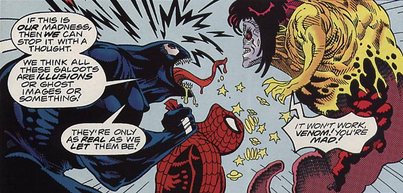 Venom The Madness, Venom arguing with Paranoia