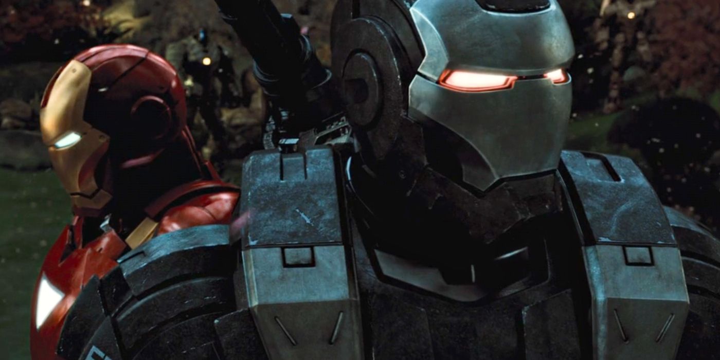 Iron Man e War Machine in Iron Man 2