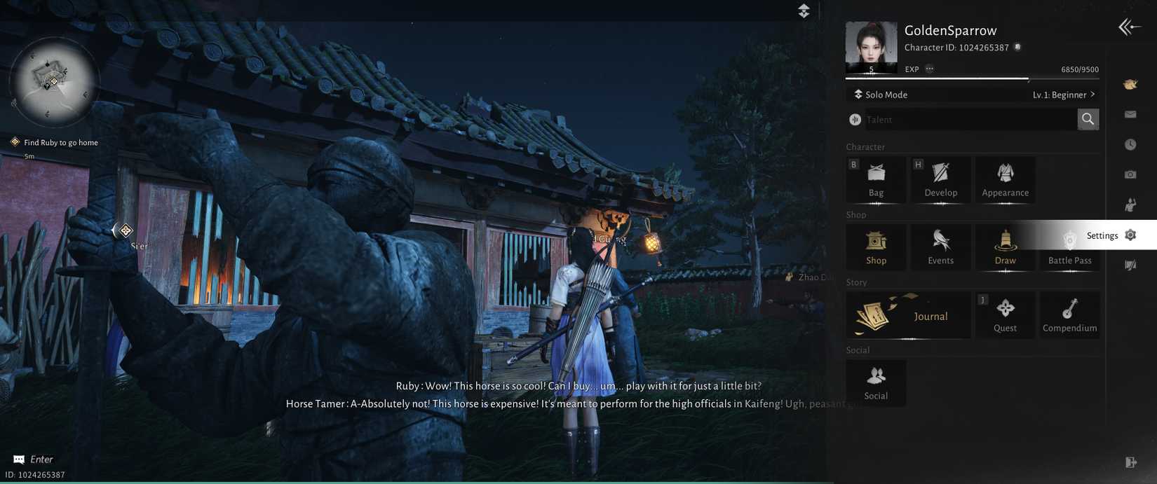 Where Winds Meet Settings