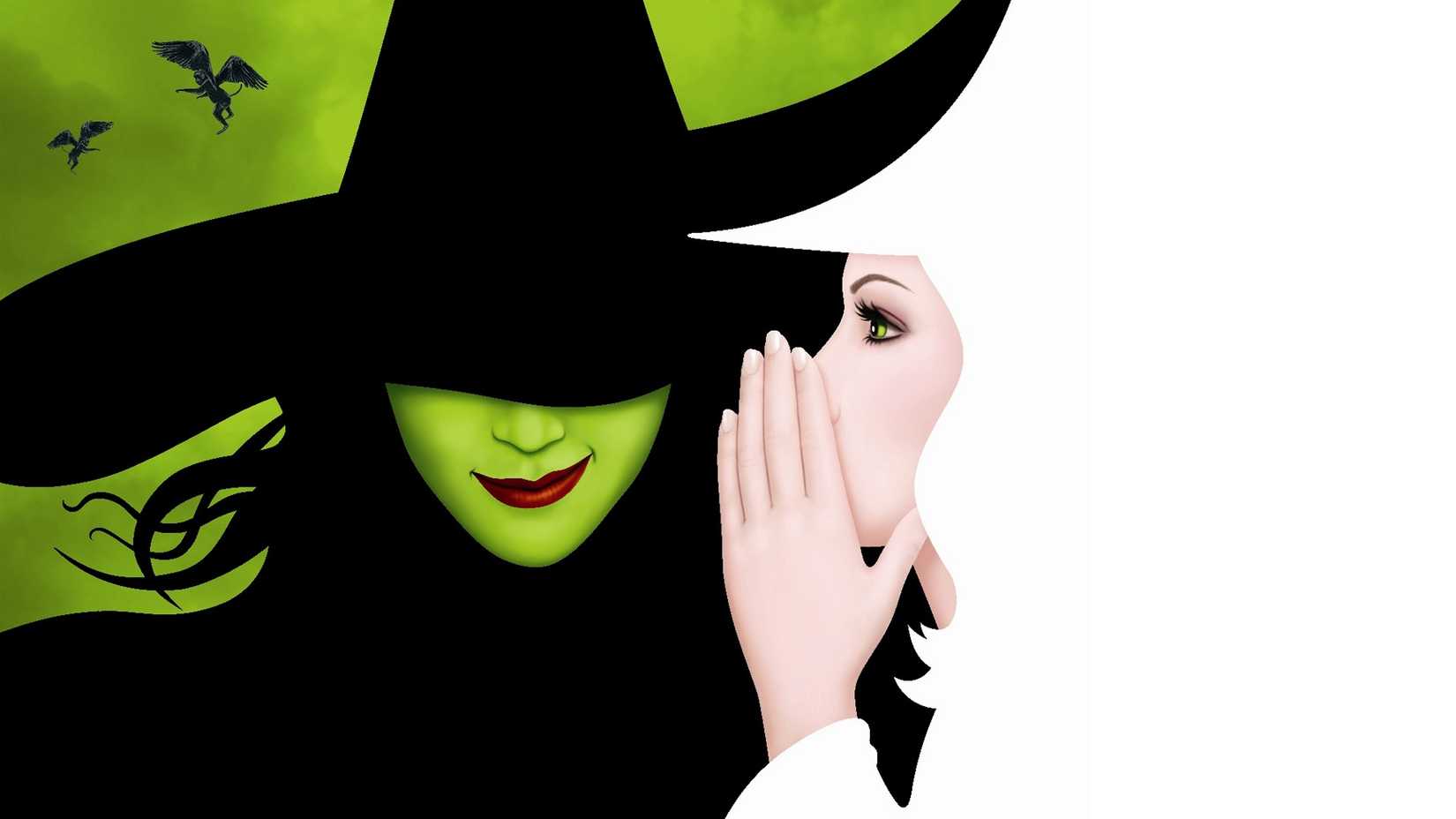 Wicked broadway poster