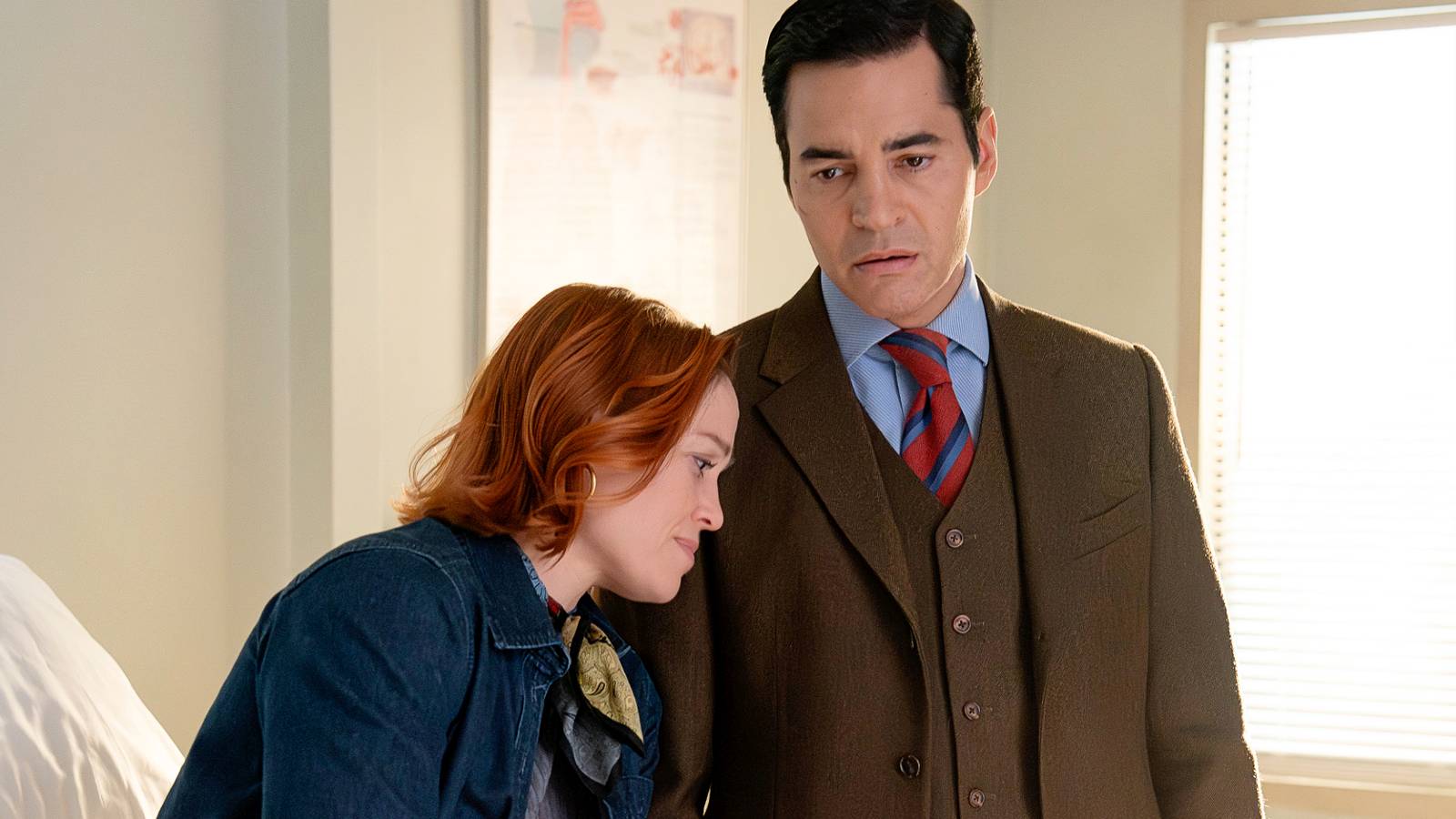 Will and Angie in Will Trent