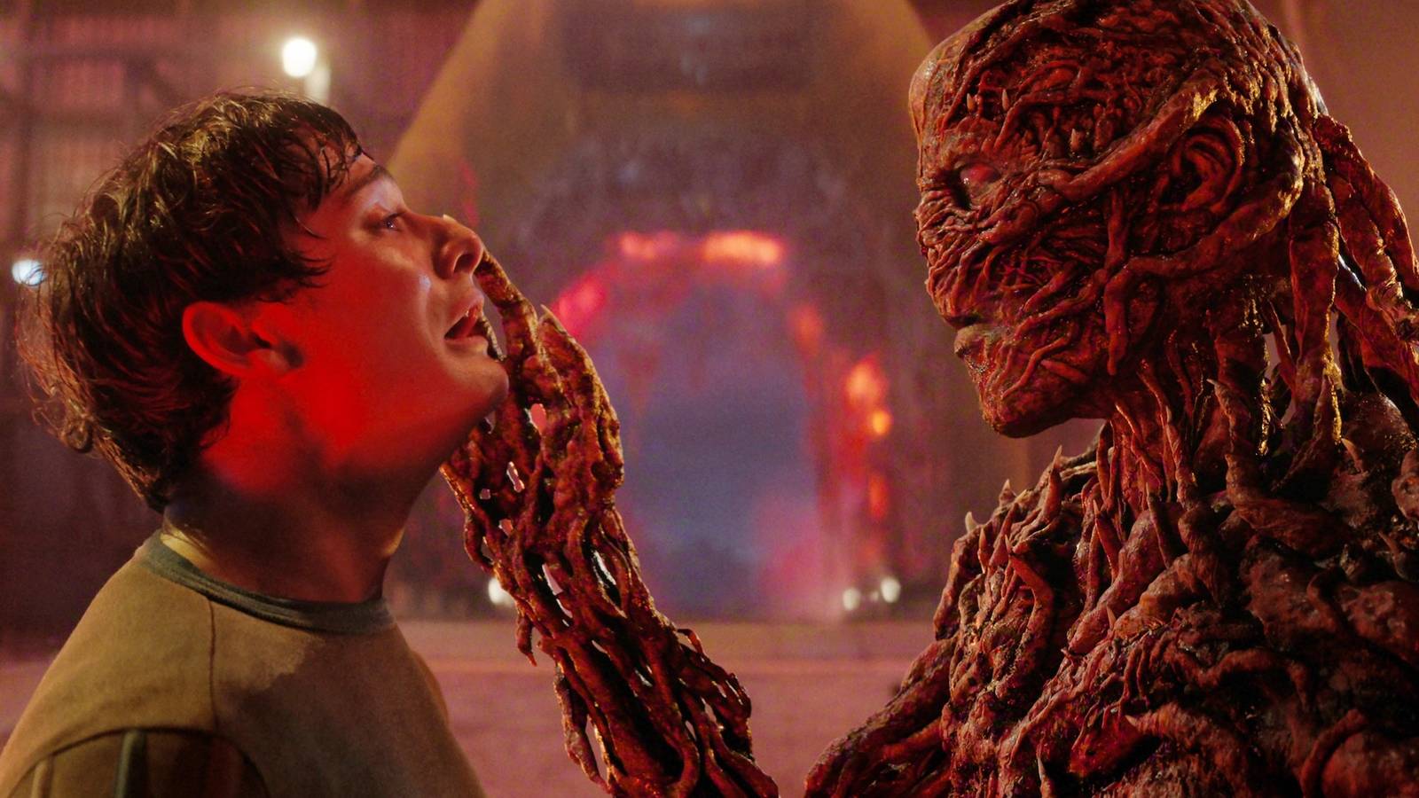 Will stares at Vecna in Stranger Things season 5 episode 4