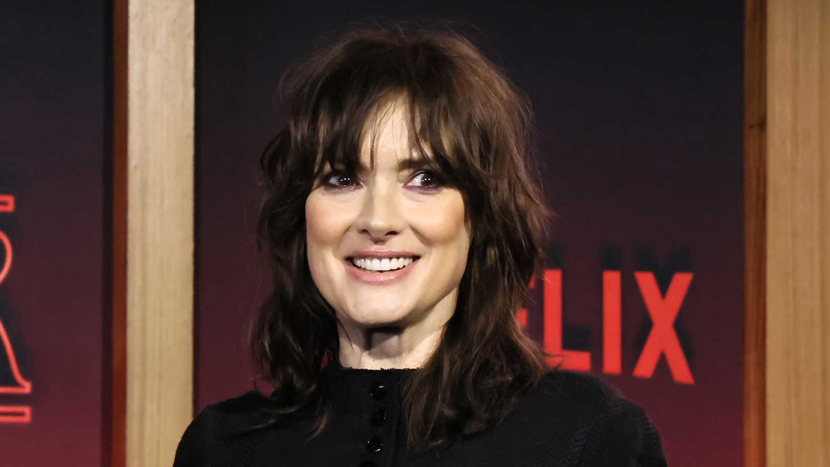 Winona Ryder na estreia da 5ª temporada de Stranger Things
