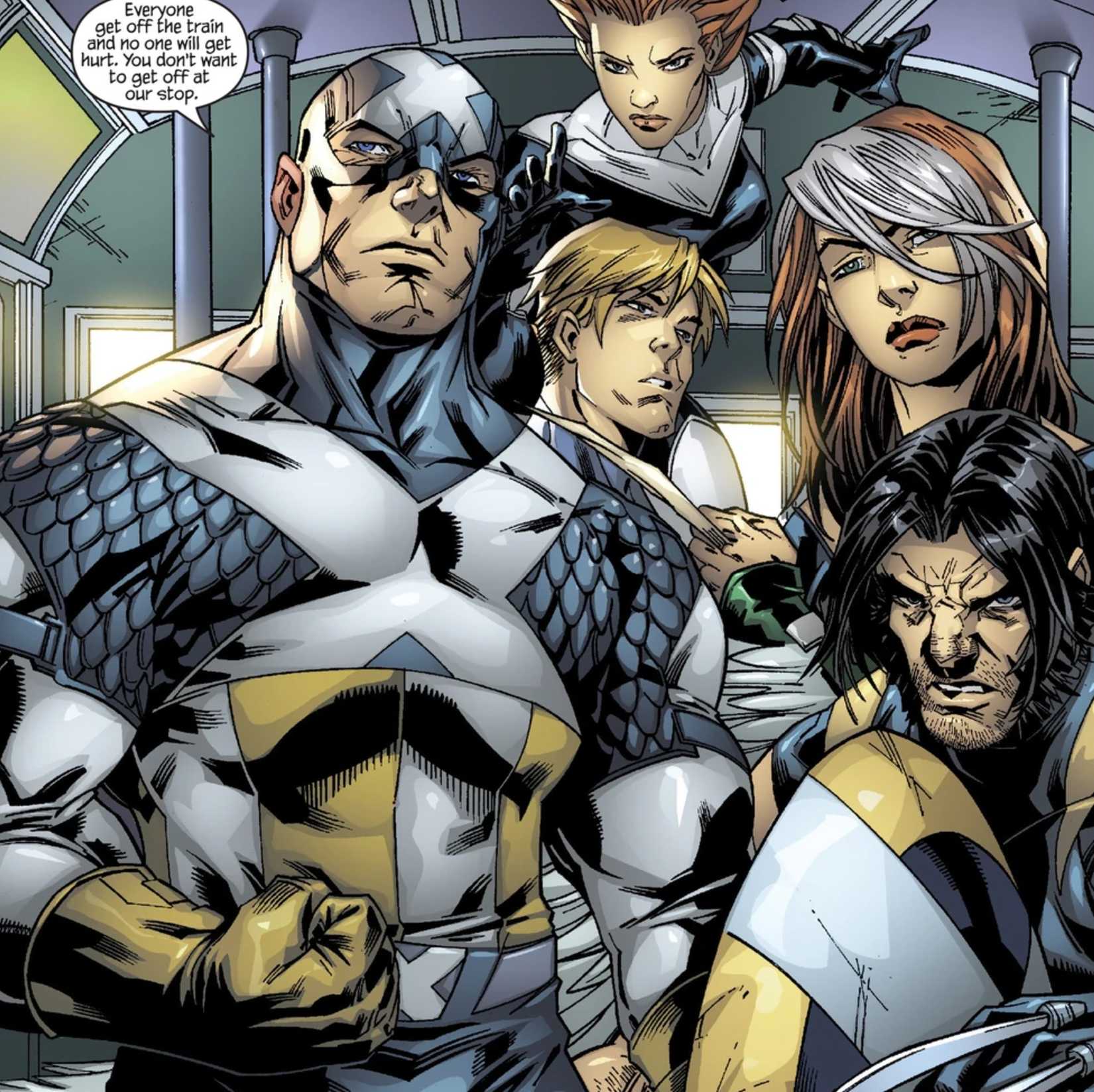 x-men's cyclops becomes captain america 3