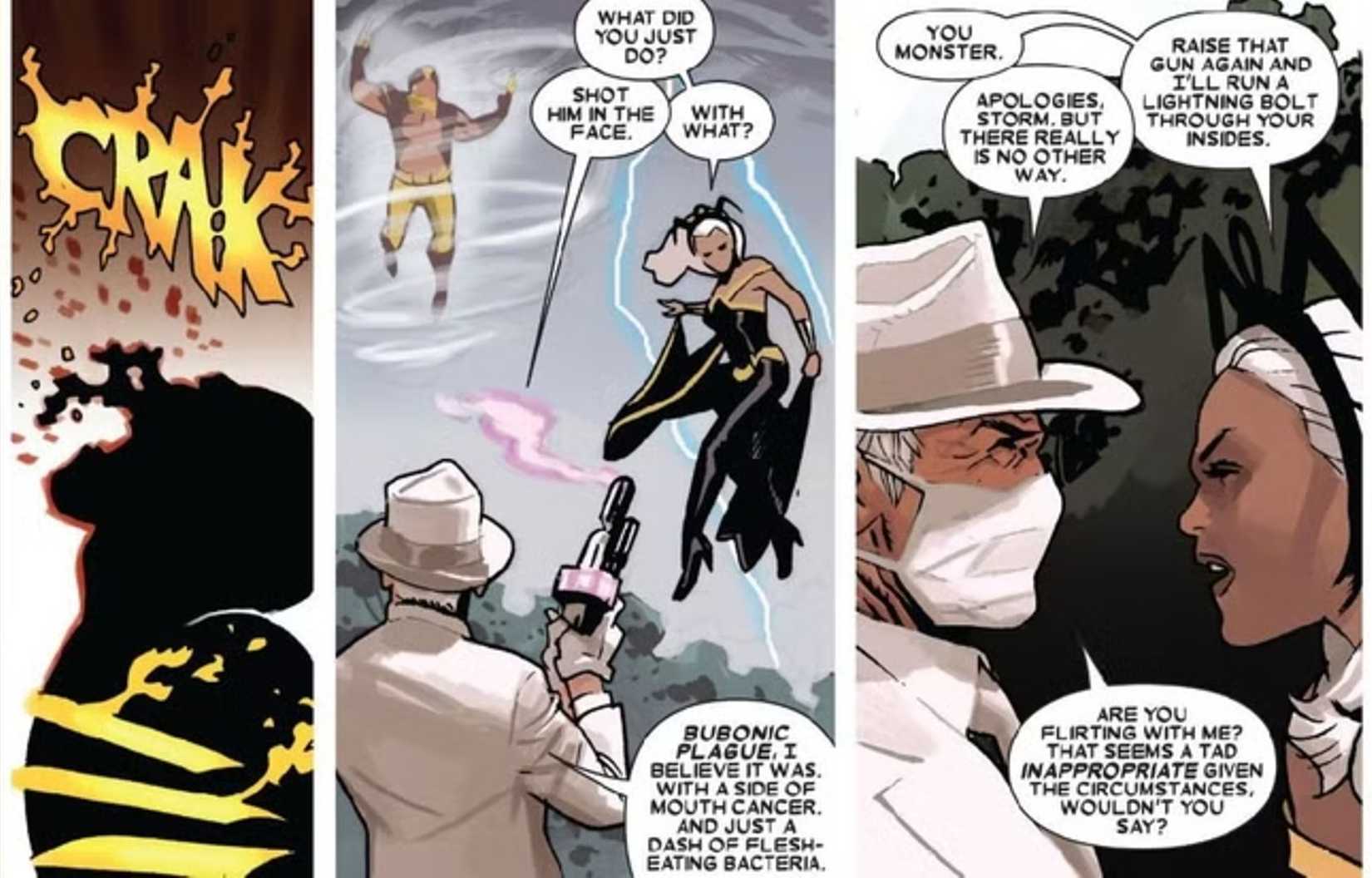 X-MEN'S DOCTOR NEMESIS BEATS WOLVERINE