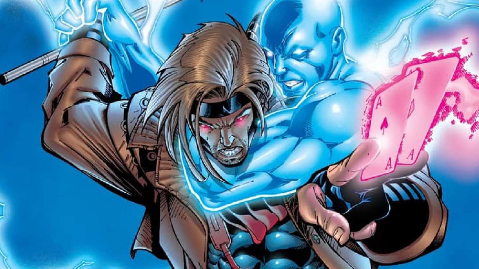 x-men's gambit battling new sun