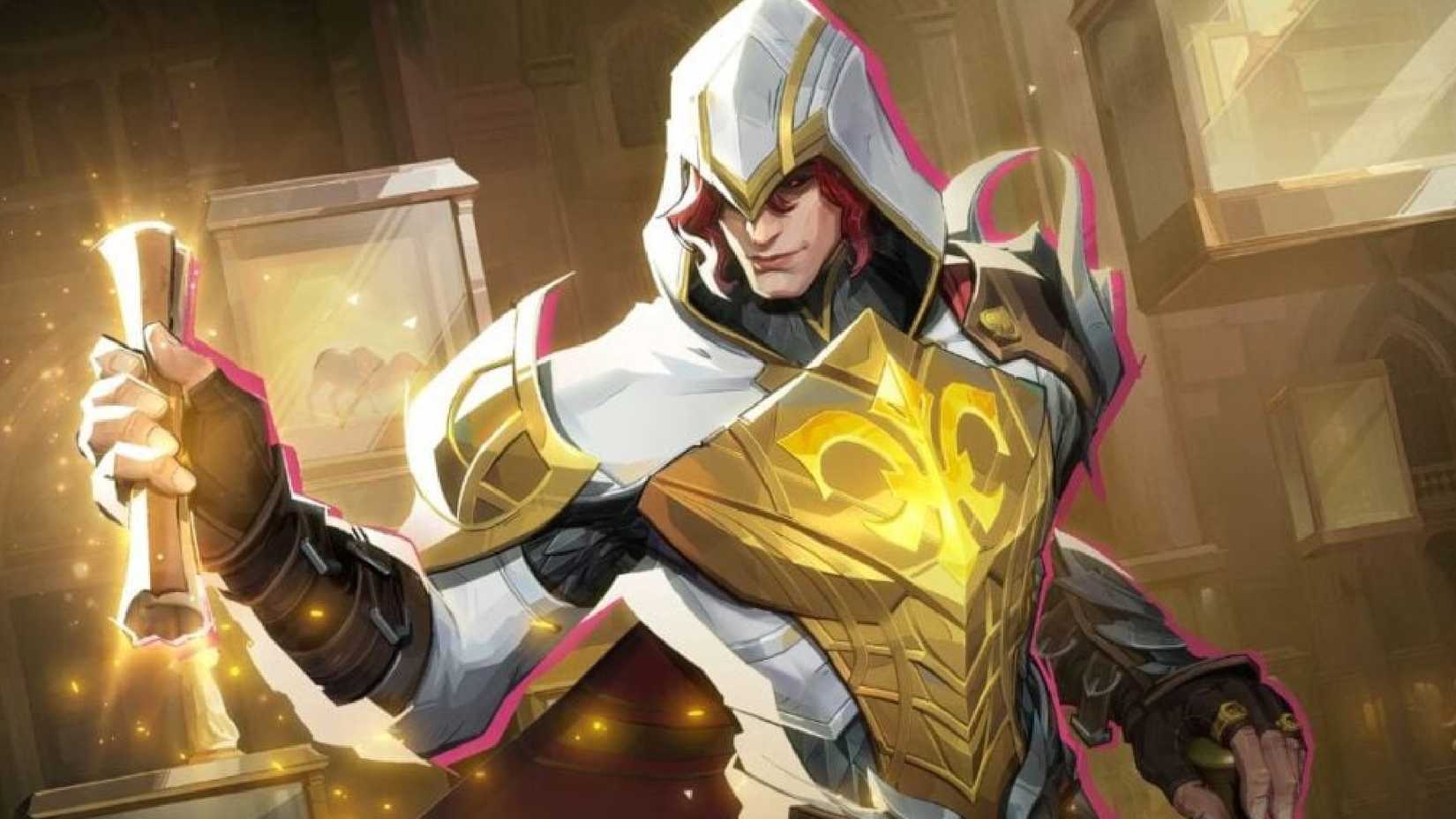 x-men's gambit in his thieves guildmaster costume in marvel rivals