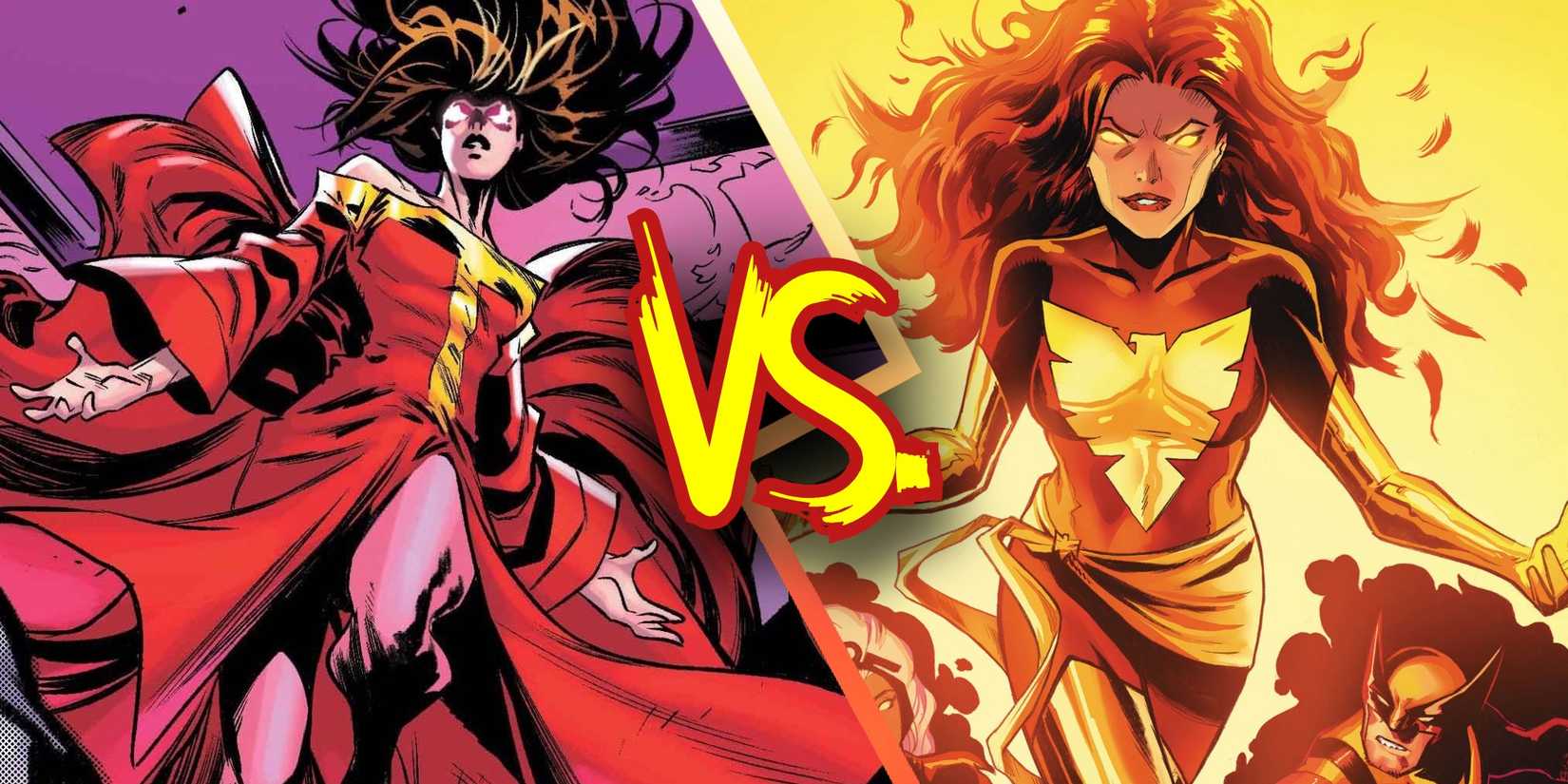 X-MEN'S JEAN GREY VS SCARLET WITCH