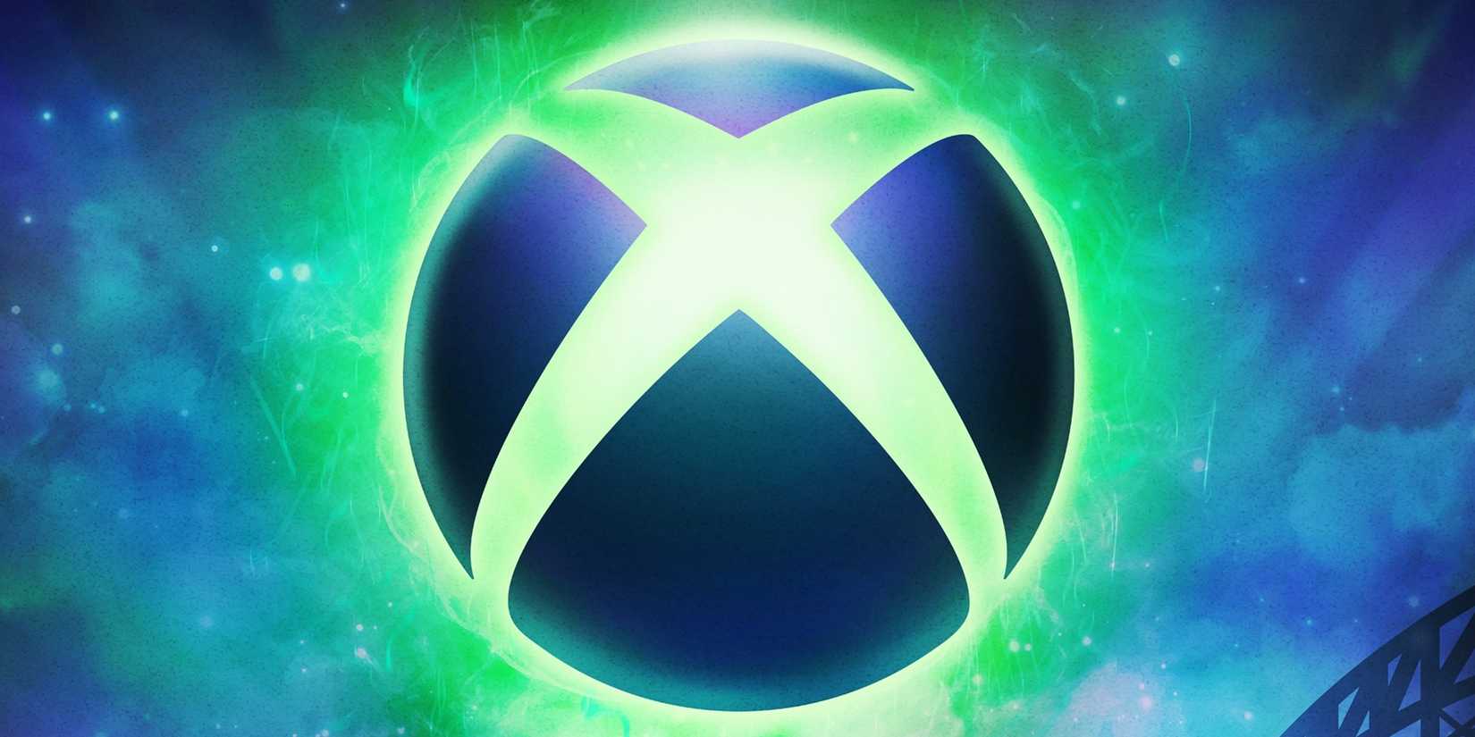 The Xbox logo erupts with green lights.