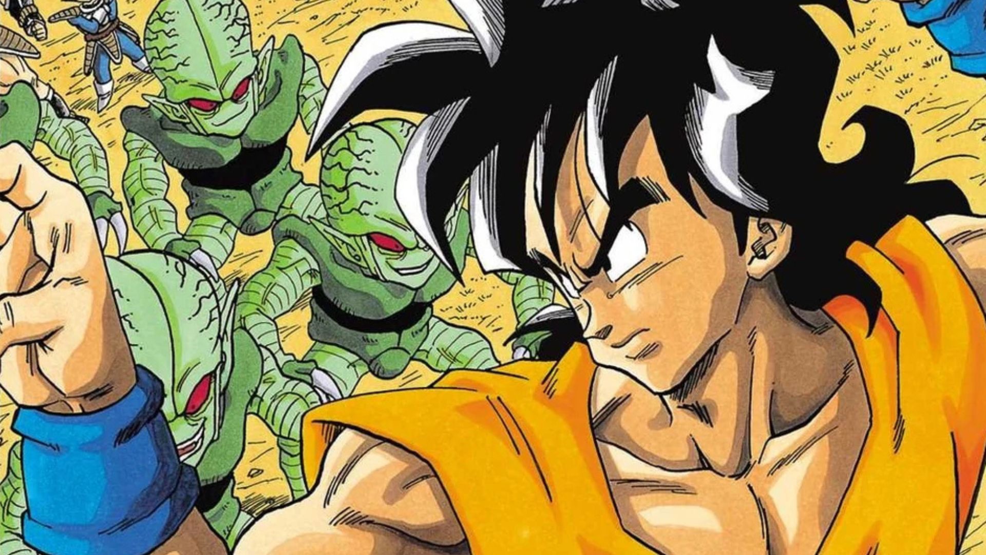 Yamcha e Saibamen in Dragon Ball That Time I Got Reincarnated as Yamcha