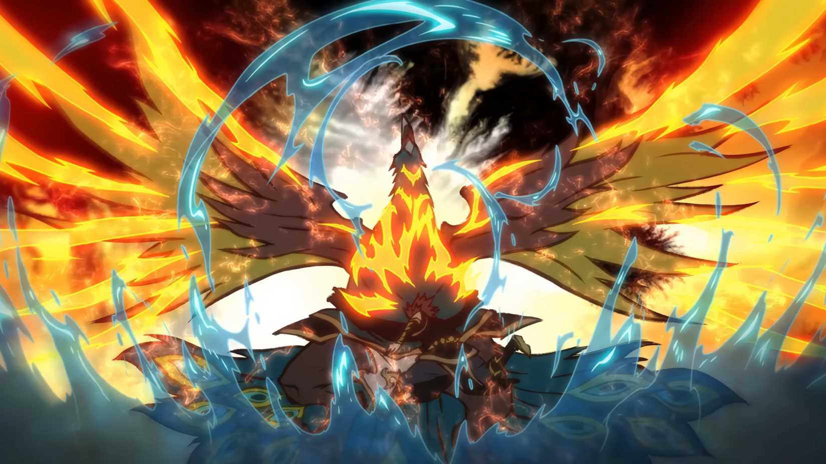 Yixuan fighting Chen Shou in Fog Hill of Five Elements Best Chinese Anime