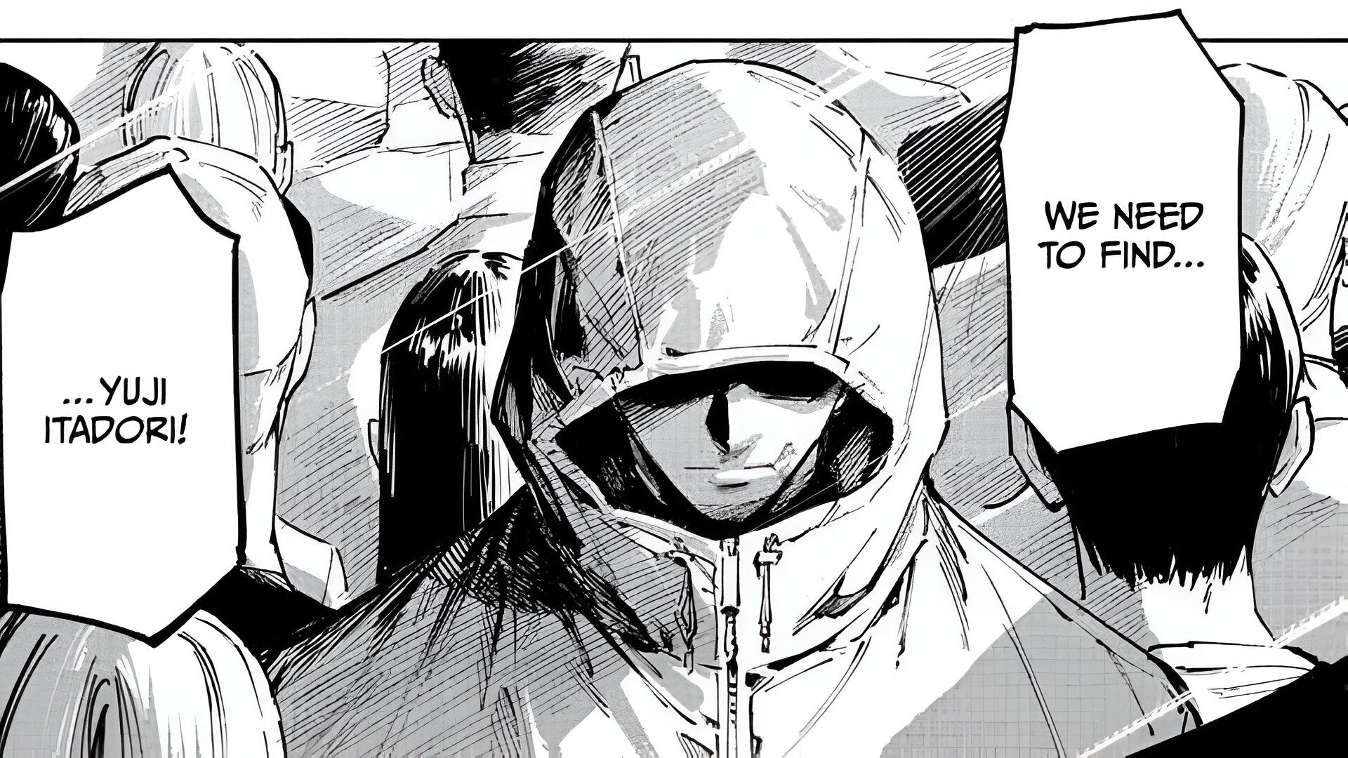 Yuji Itadori in un'illustrazione di Jujutsu Kaisen