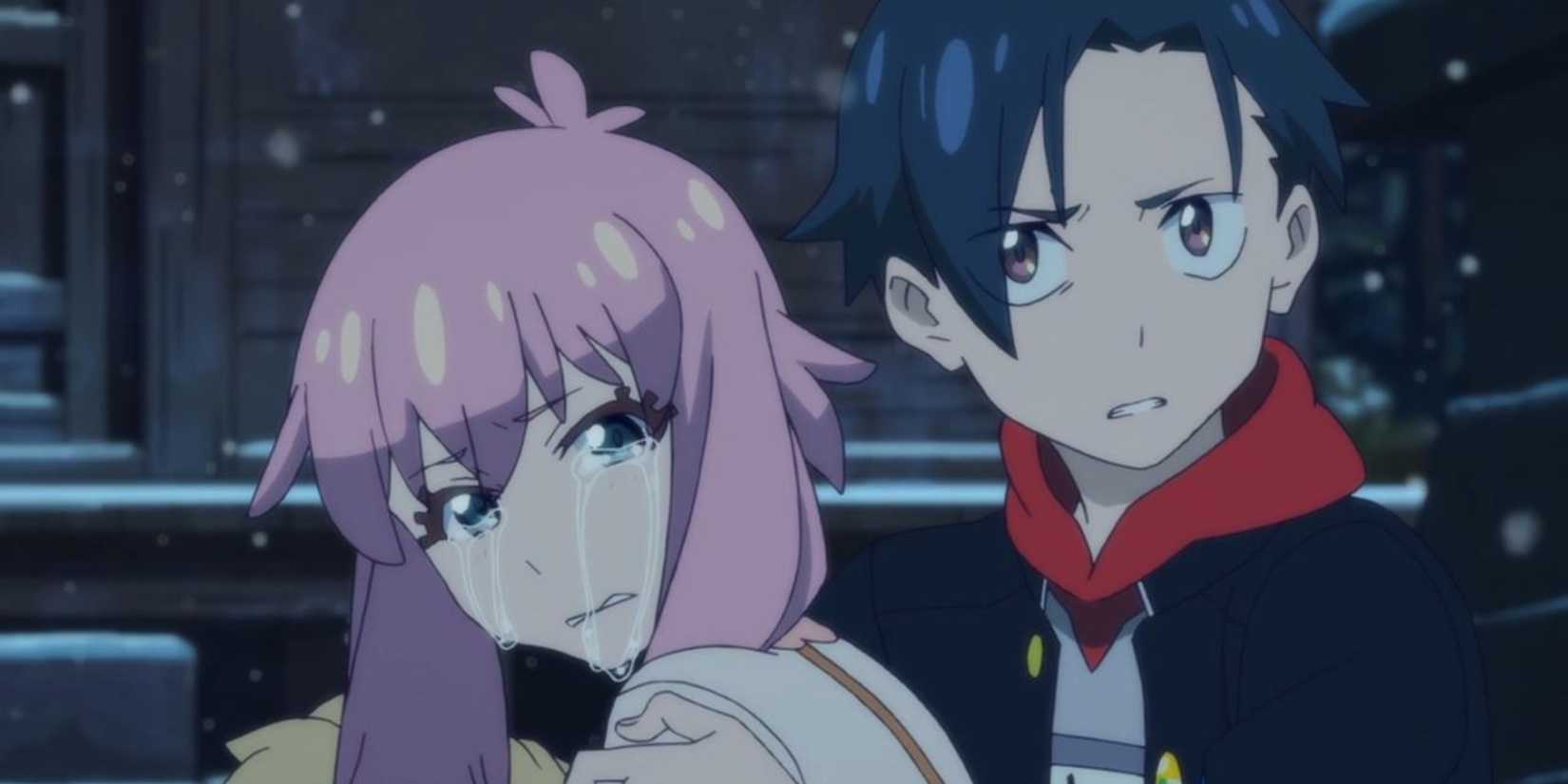 Yuta and Mikatan in Punch Line 